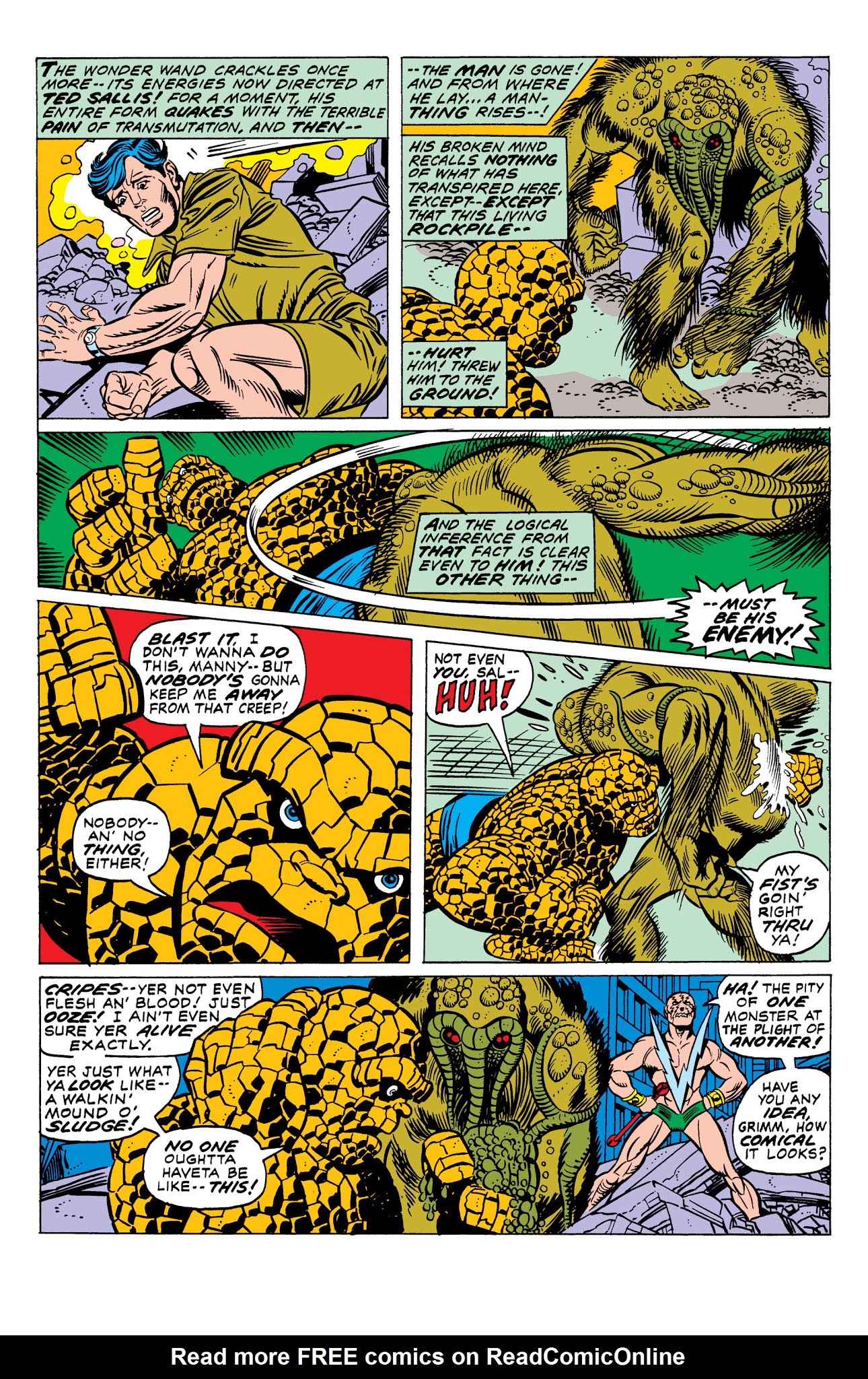 Read online Man-Thing by Steve Gerber: The Complete Collection comic -  Issue # TPB 1 (Part 3) - 13