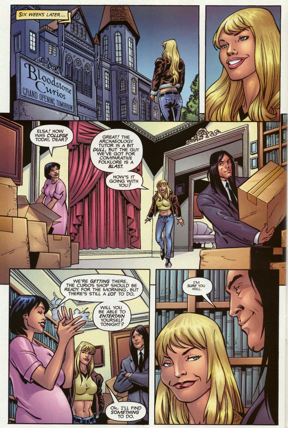 Read online Bloodstone comic -  Issue #4 - 21