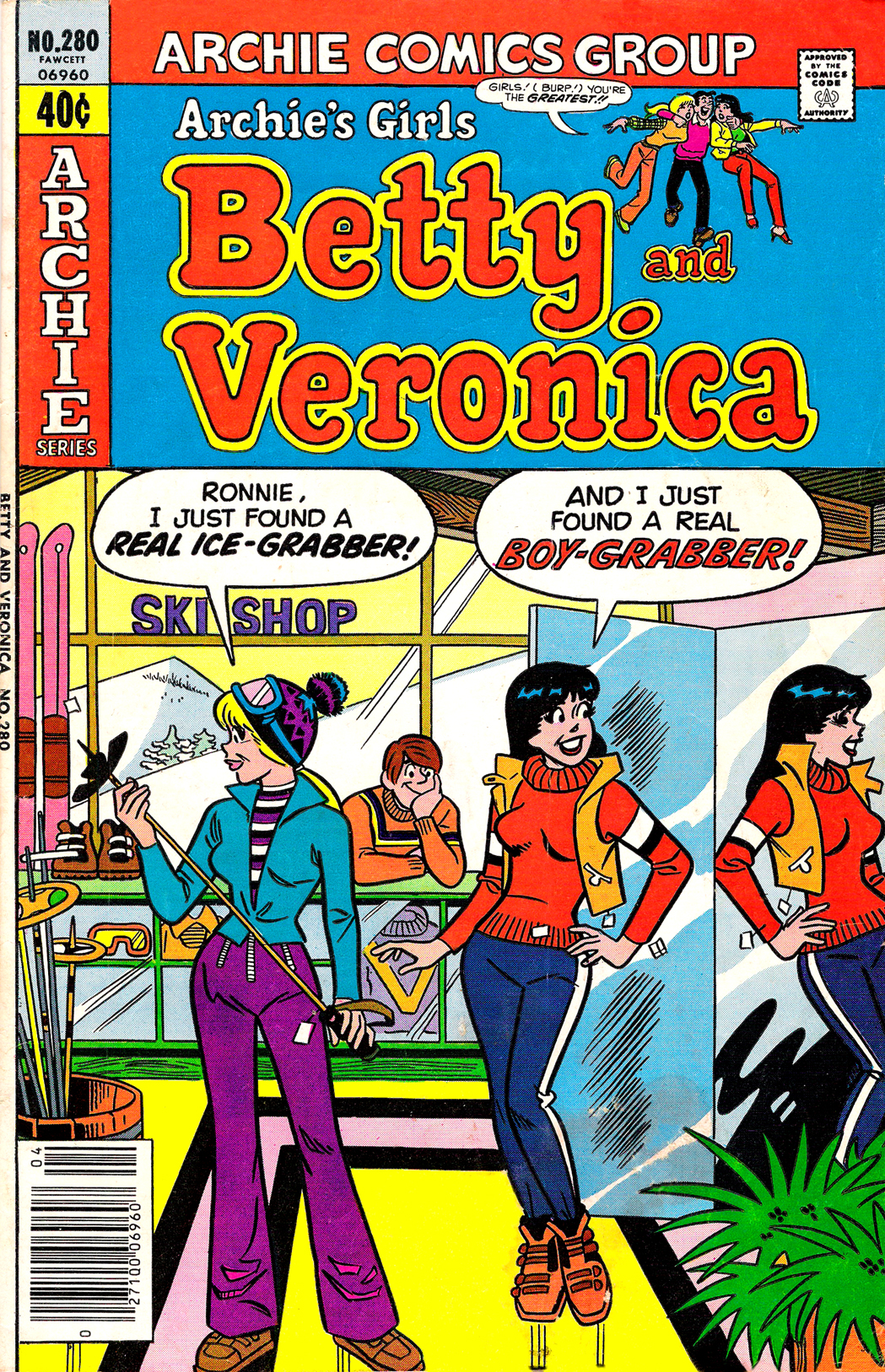 Read online Archie's Girls Betty and Veronica comic -  Issue #280 - 1