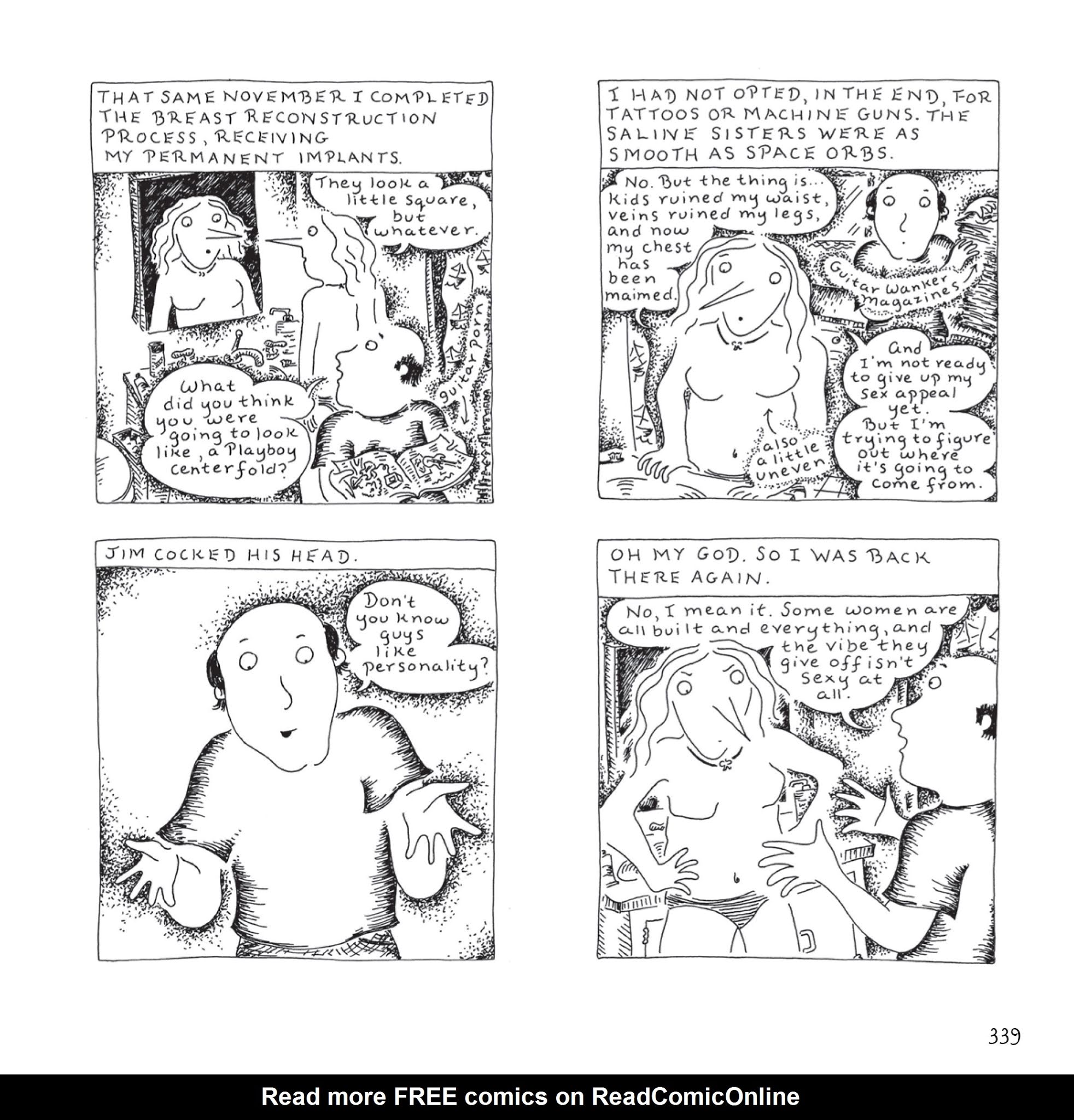 Read online The Story of My Tits comic -  Issue # TPB (Part 4) - 40