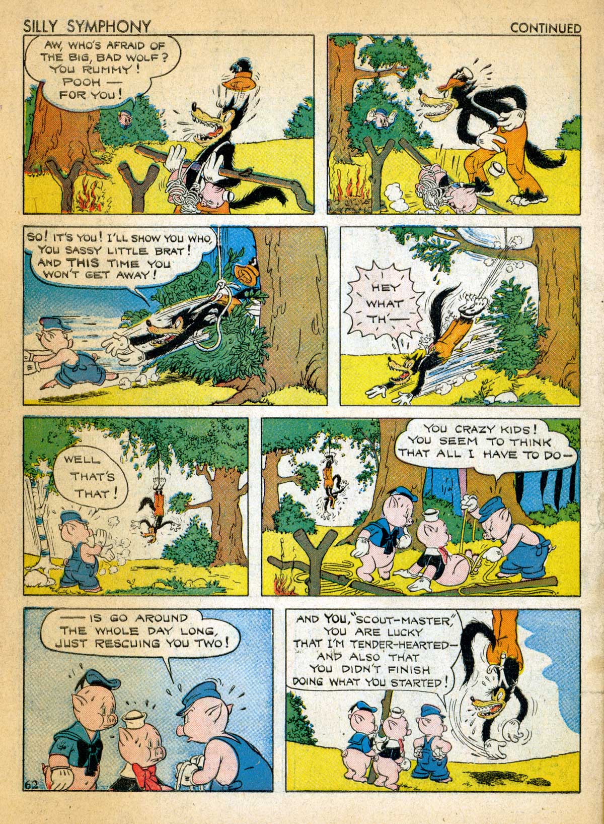 Read online Walt Disney's Comics and Stories comic -  Issue #10 - 64