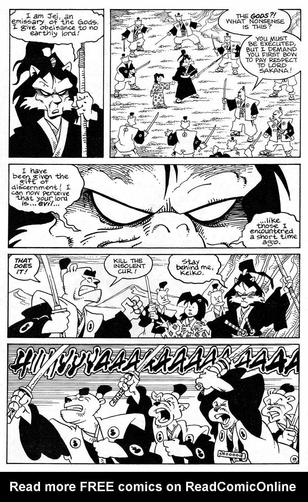 Read online Usagi Yojimbo (1996) comic -  Issue #15 - 7