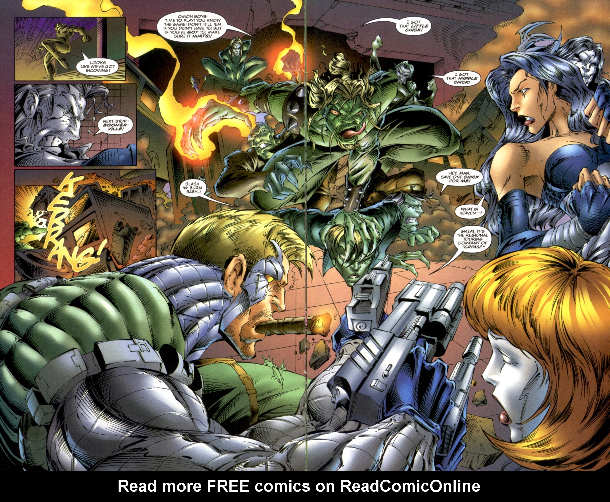 Read online Cyberforce (1993) comic -  Issue #30 - 15