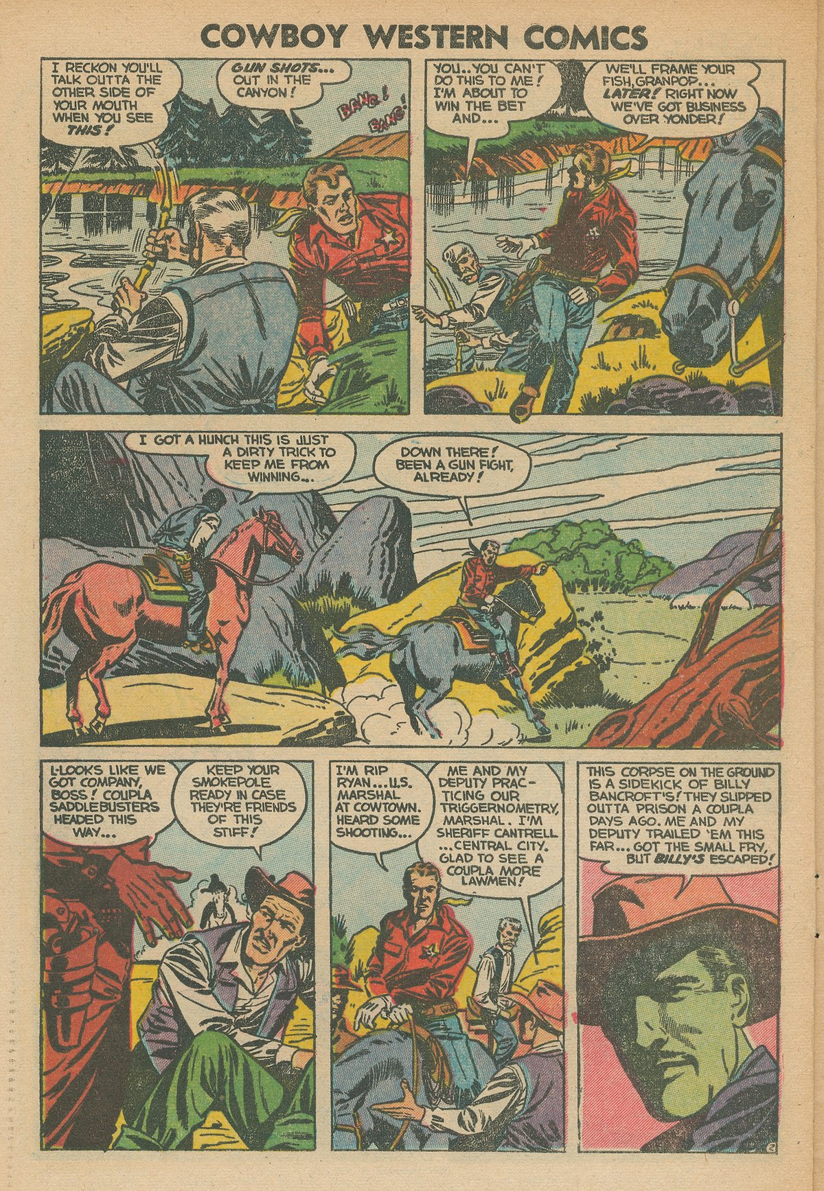 Read online Cowboy Western Comics (1954) comic -  Issue #48 - 4