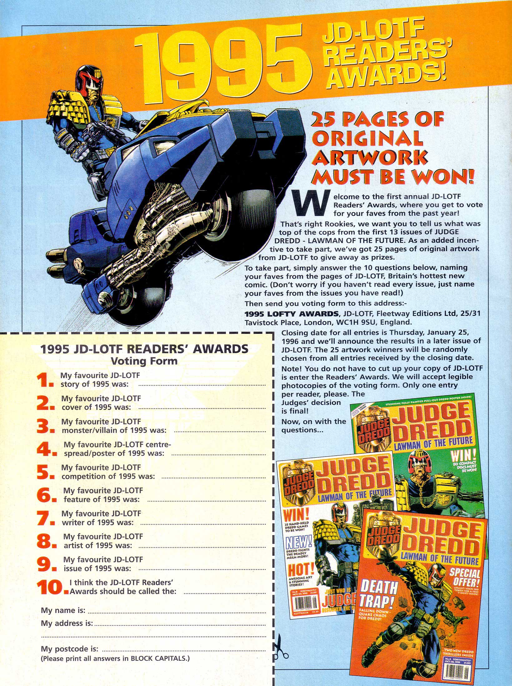 Read online Judge Dredd Lawman of the Future comic -  Issue #14 - 31
