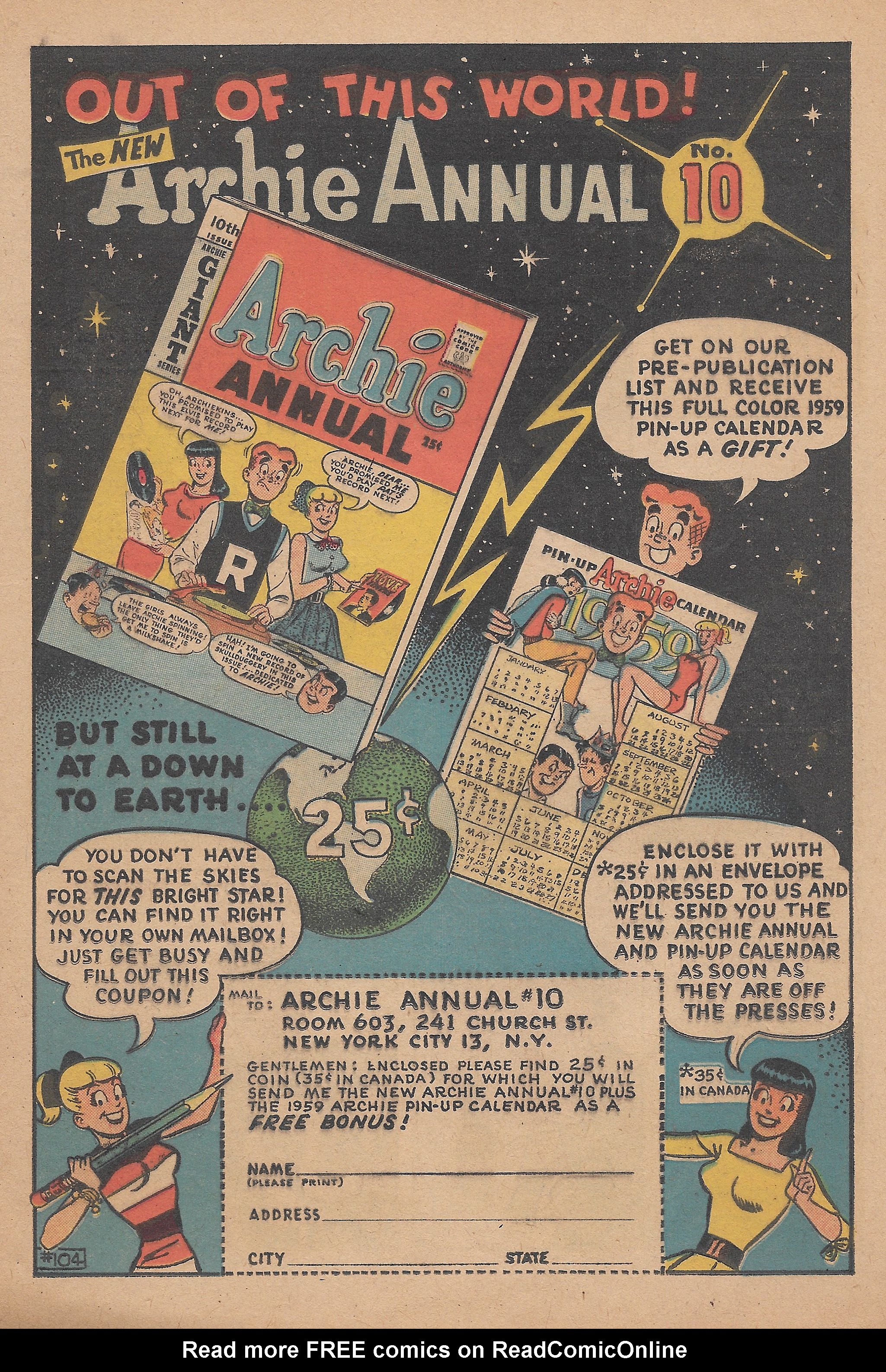 Read online Archie's Joke Book Magazine comic -  Issue #35 - 19