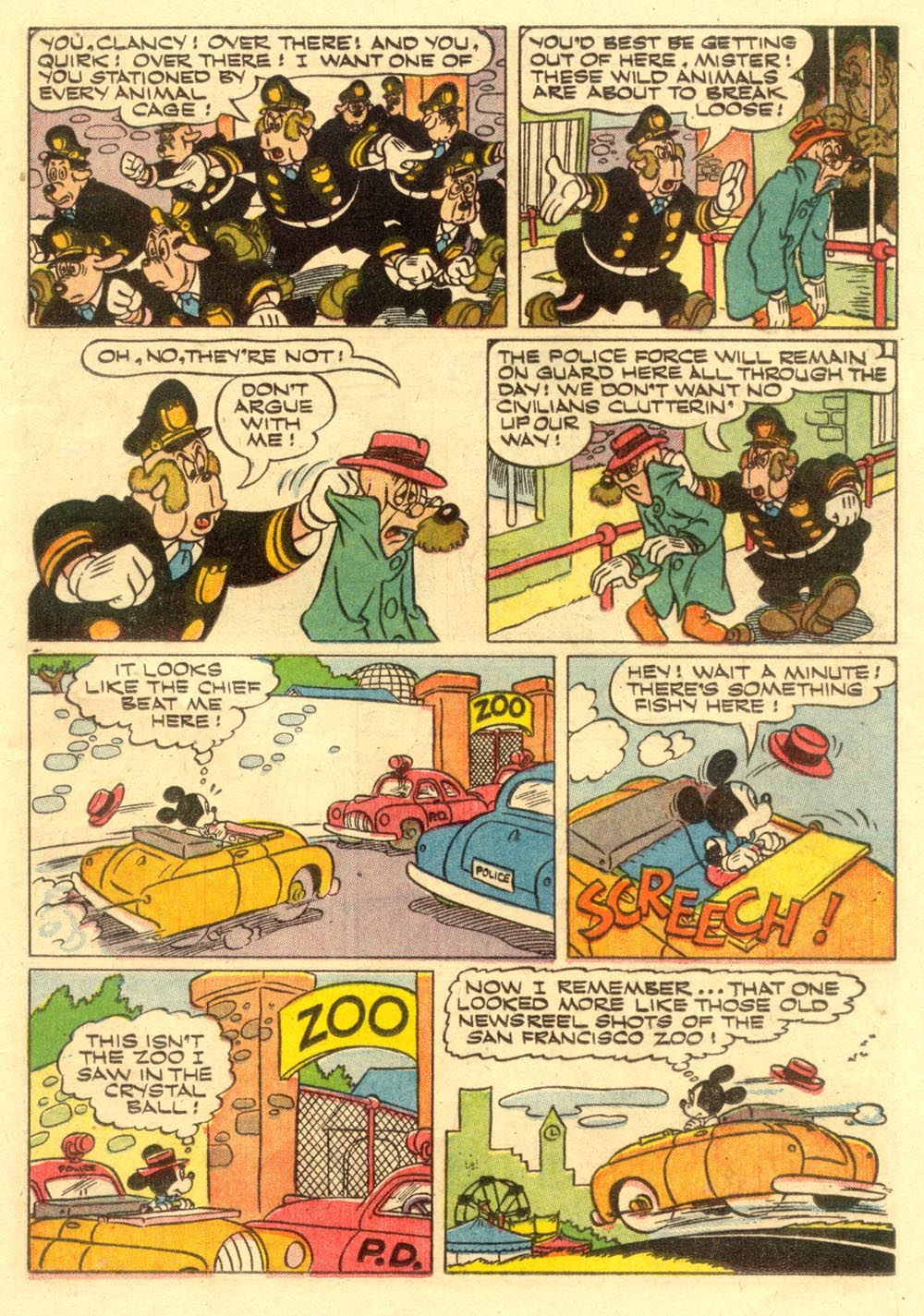 Read online Walt Disney's Comics and Stories comic -  Issue #166 - 45