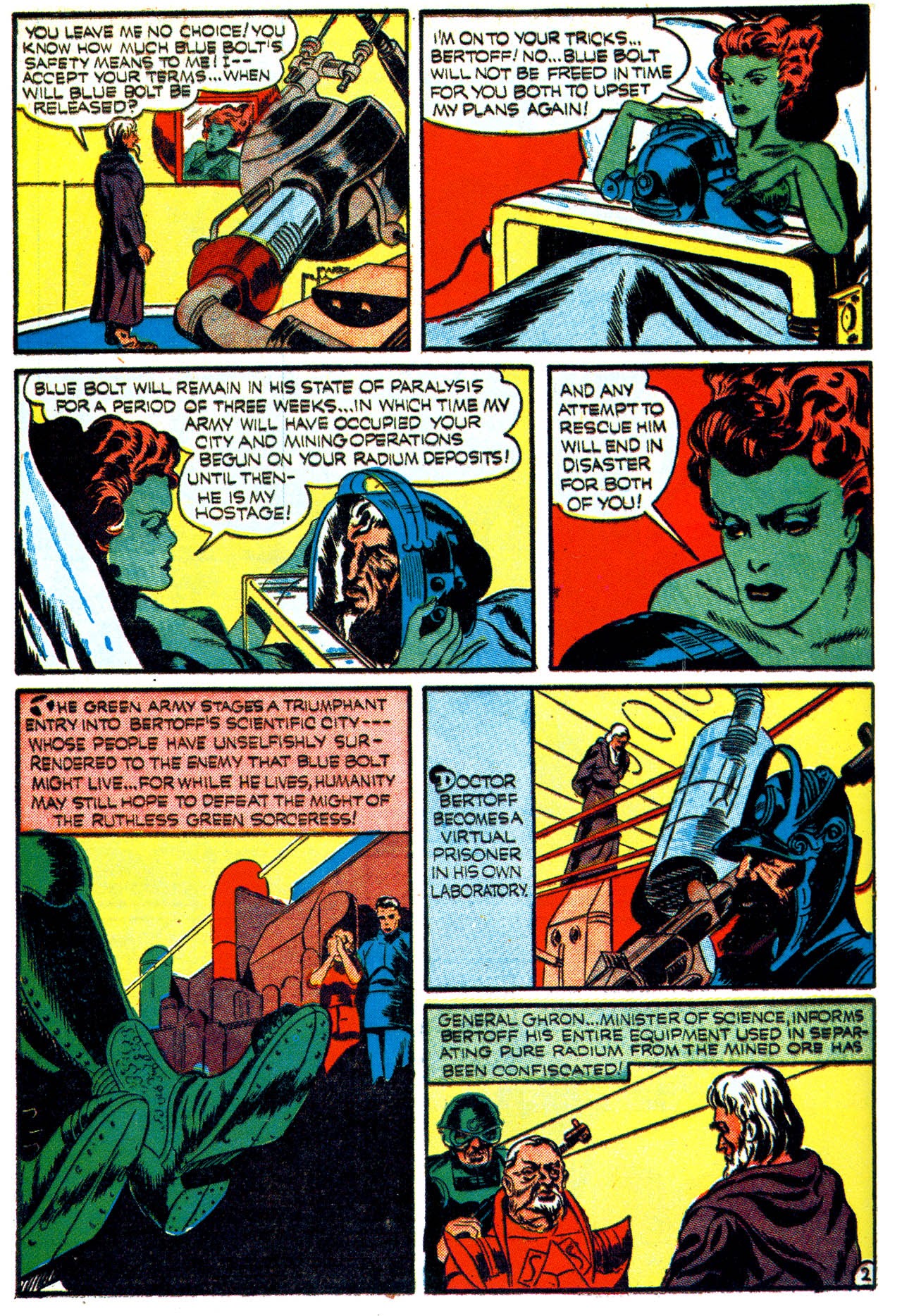 Read online Blue Bolt comic -  Issue # TPB - 63