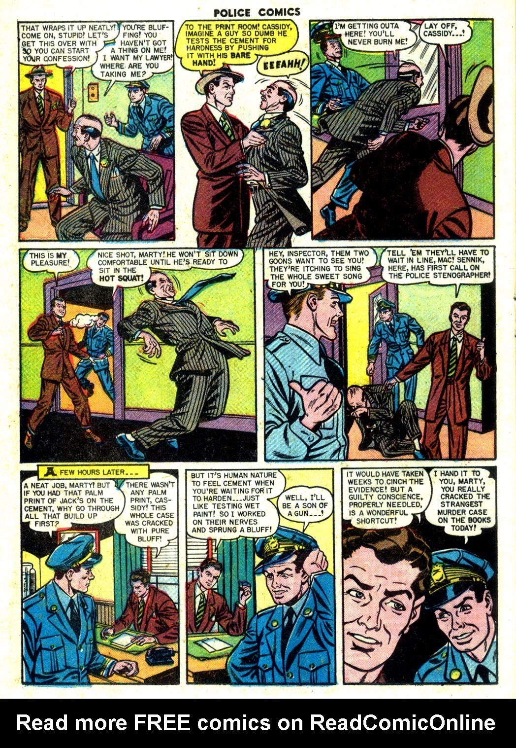 Read online Police Comics comic -  Issue #105 - 32