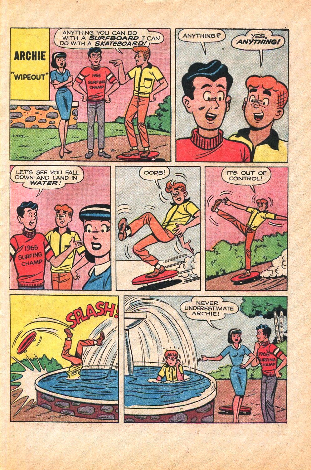 Read online Archie's Joke Book Magazine comic -  Issue #100 - 33