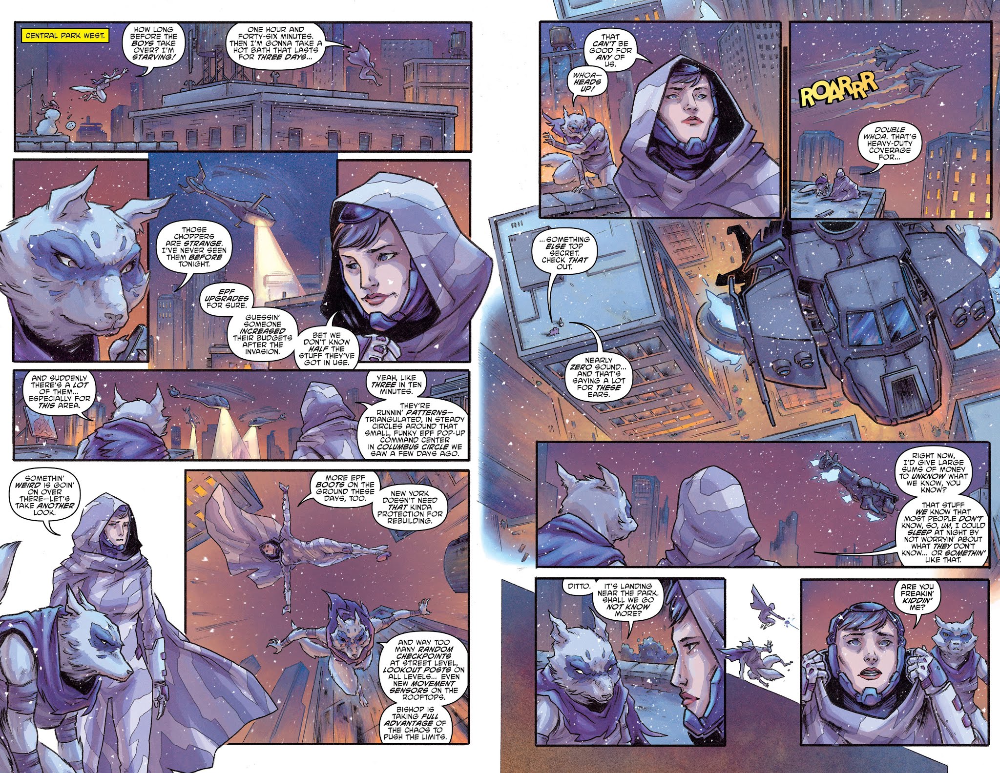 Read online Teenage Mutant Ninja Turtles: Macro-Series comic -  Issue #4 - 10