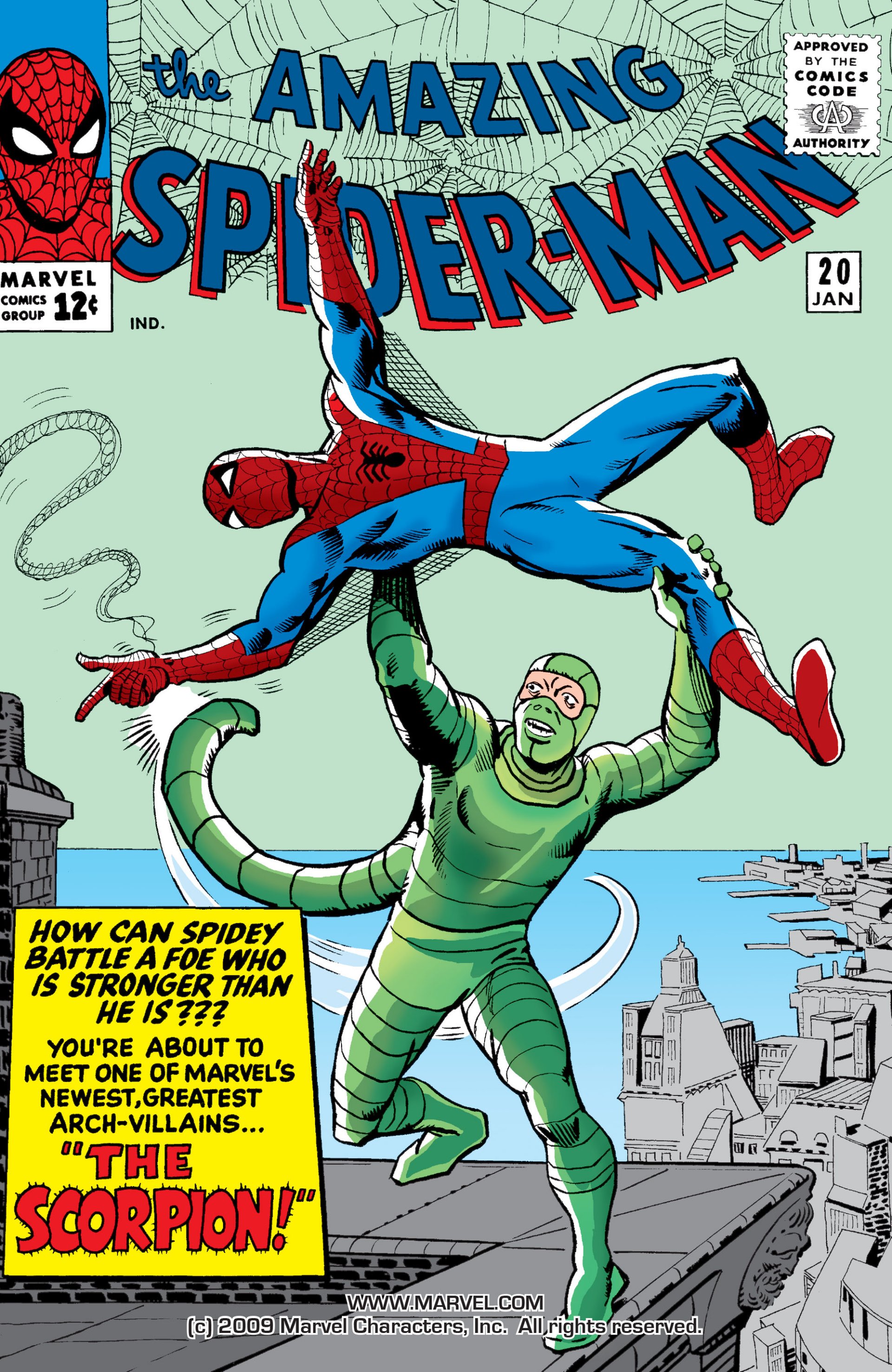 Read online The Amazing Spider-Man (1963) comic -  Issue #20 - 1