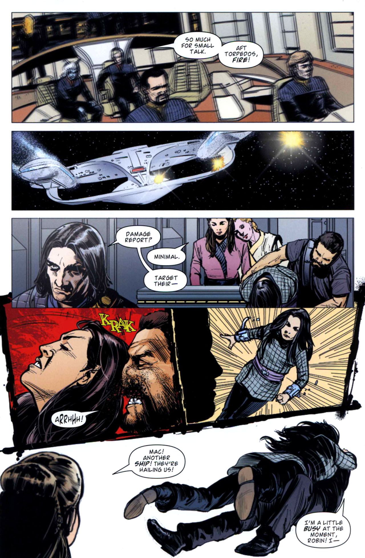 Read online Star Trek: New Frontier comic -  Issue #4 - 23