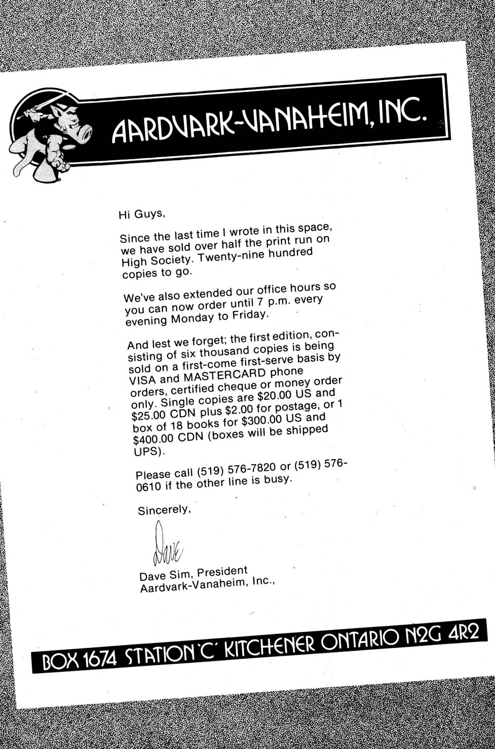 Read online Cerebus comic -  Issue #90 - 26