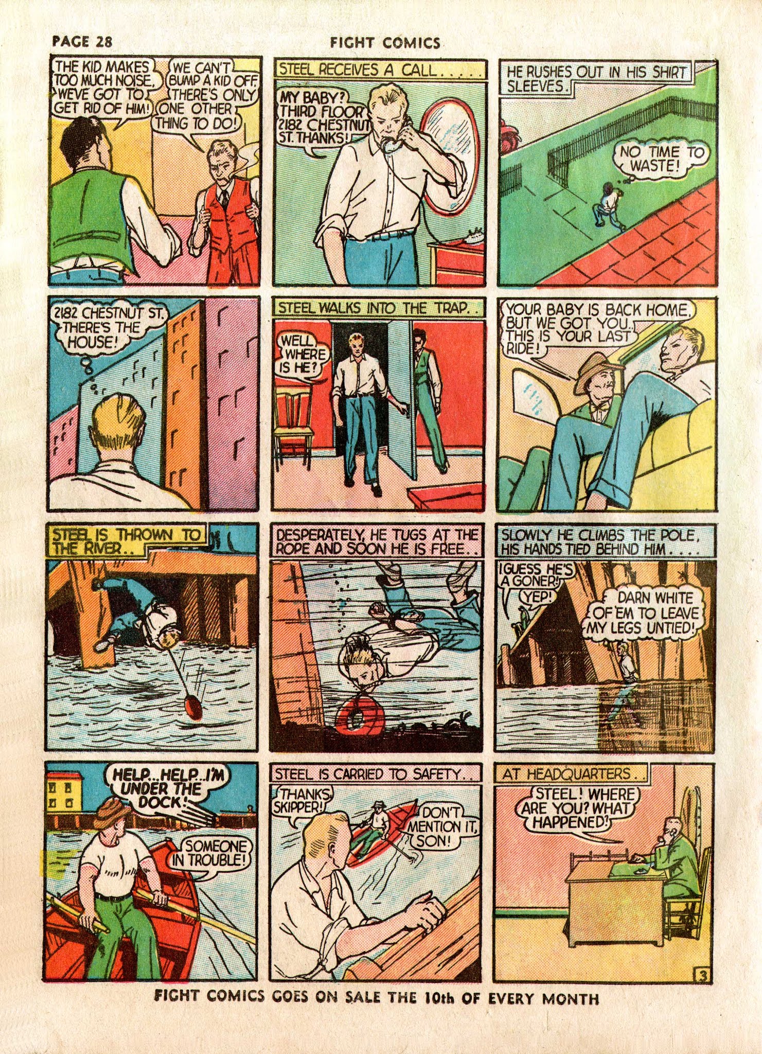 Read online Fight Comics comic -  Issue #7 - 31