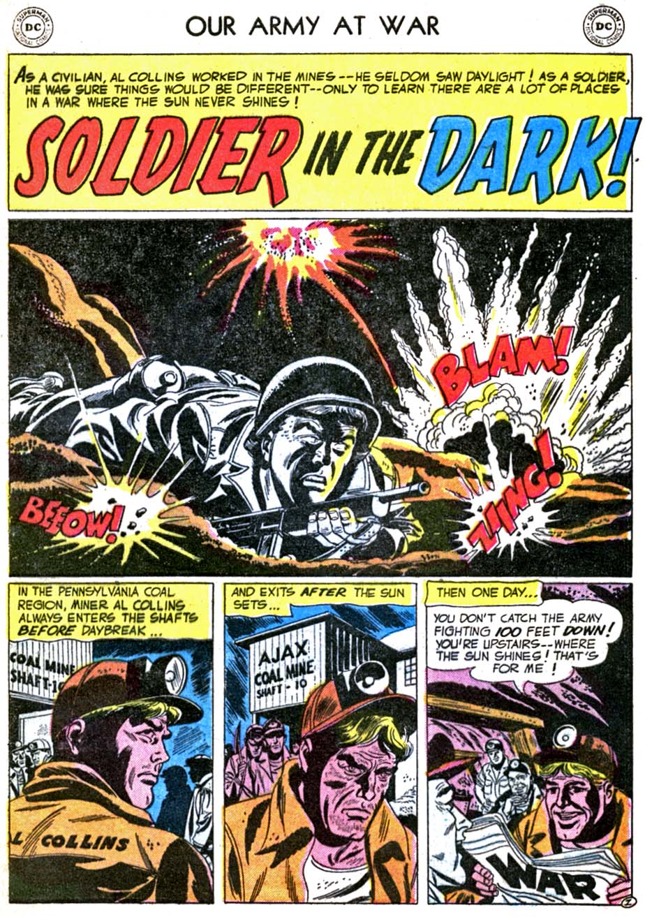 Read online Our Army at War (1952) comic -  Issue #42 - 28