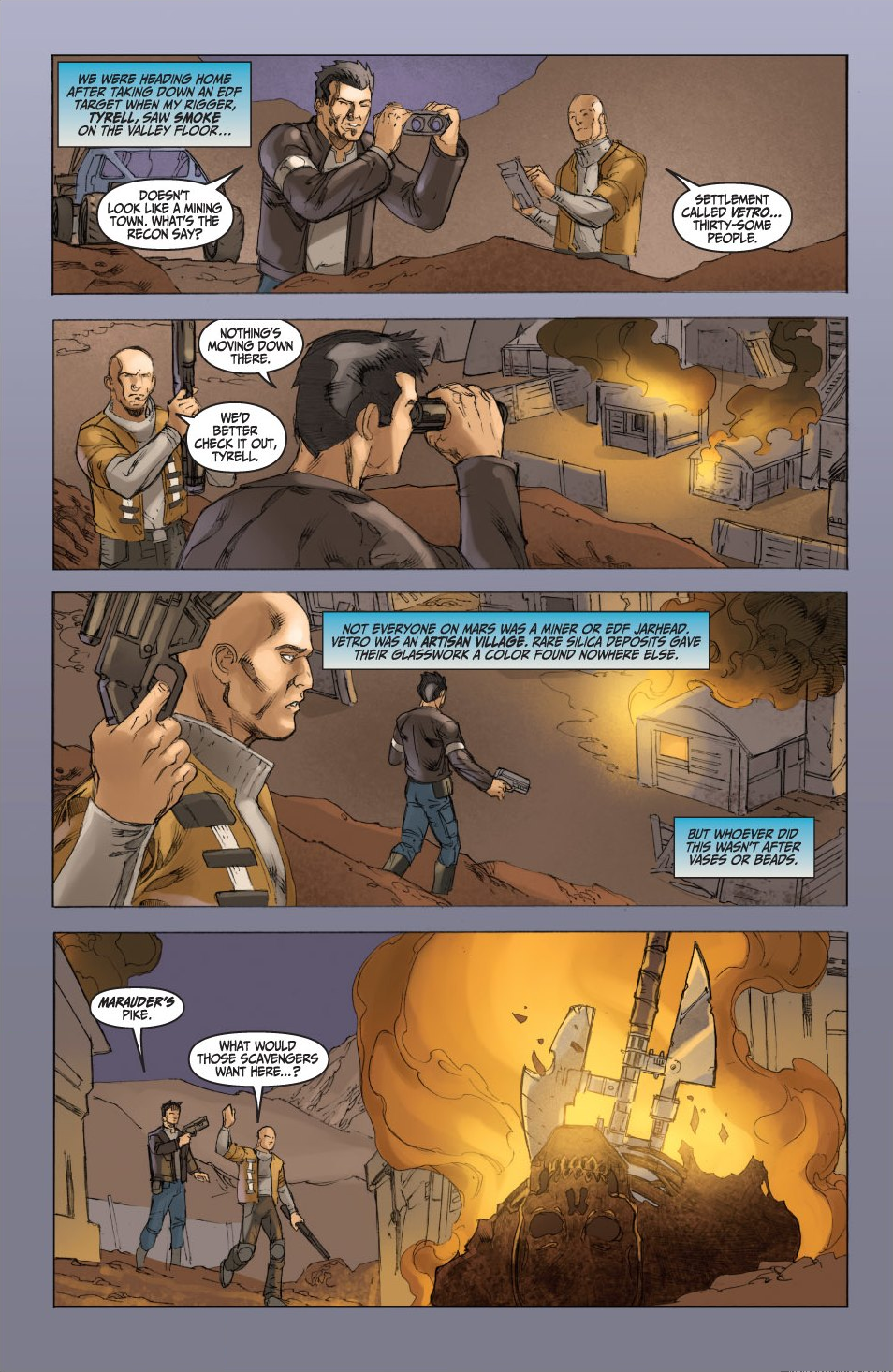 Read online Red Faction: Guerrilla Book #1 ''A Fire On Mars'' comic -  Issue #1 ''A Fire On Mars'' Full - 11