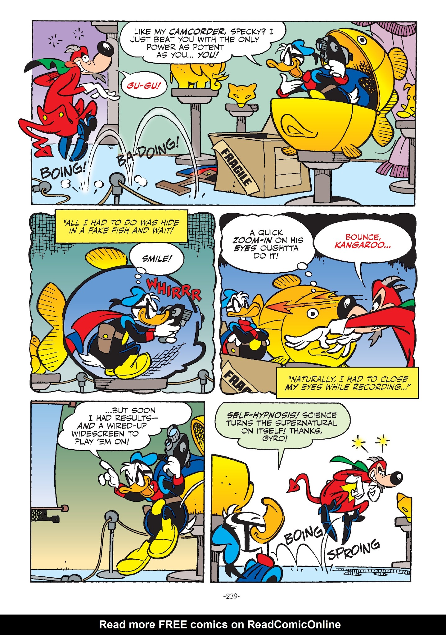 Read online Mickey and Donald: The Search For the Zodiac Stone comic -  Issue # TPB - 238