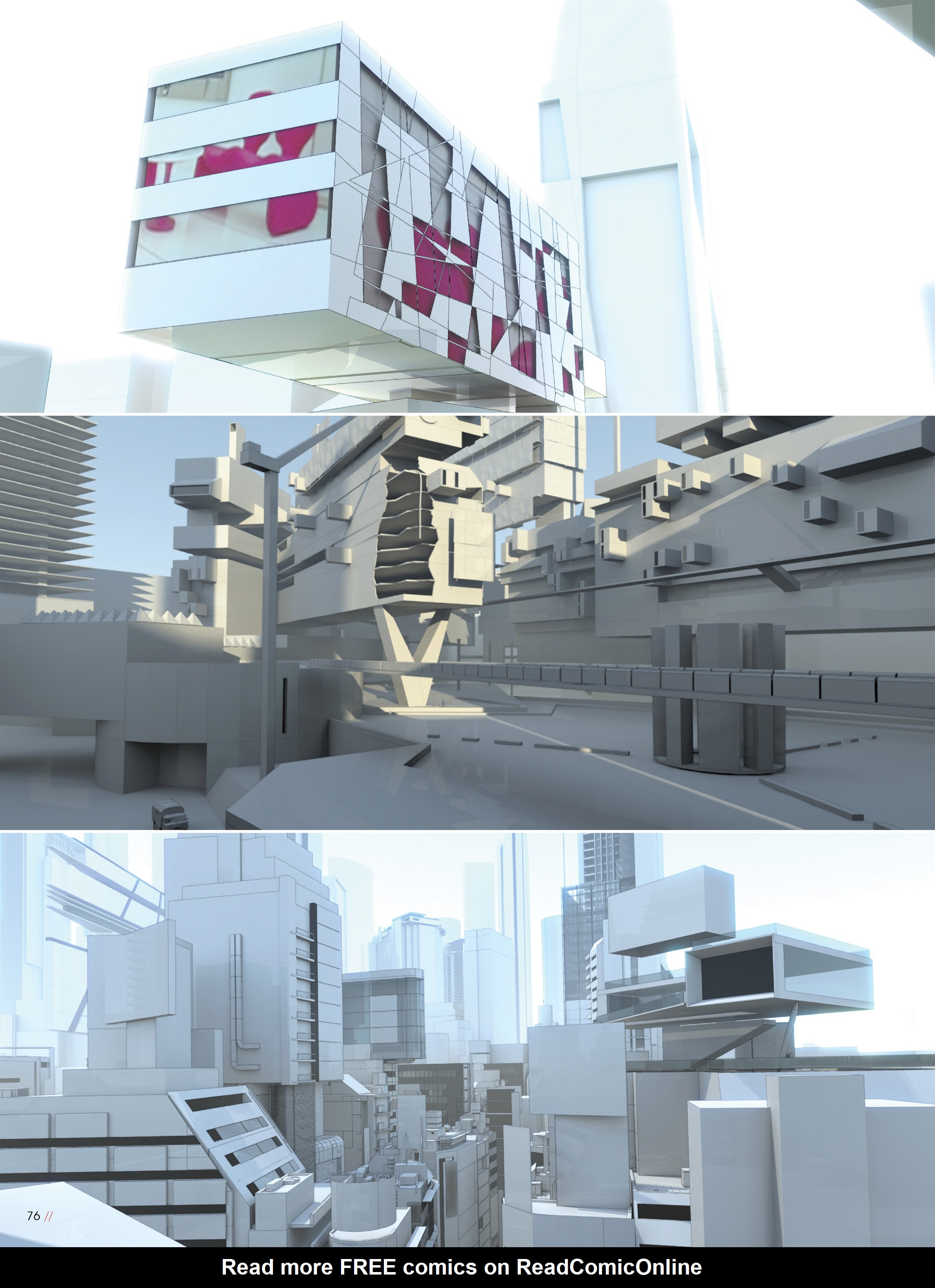 Read online The Art of Mirror's Edge: Catalyst comic -  Issue # TPB (Part 1) - 64