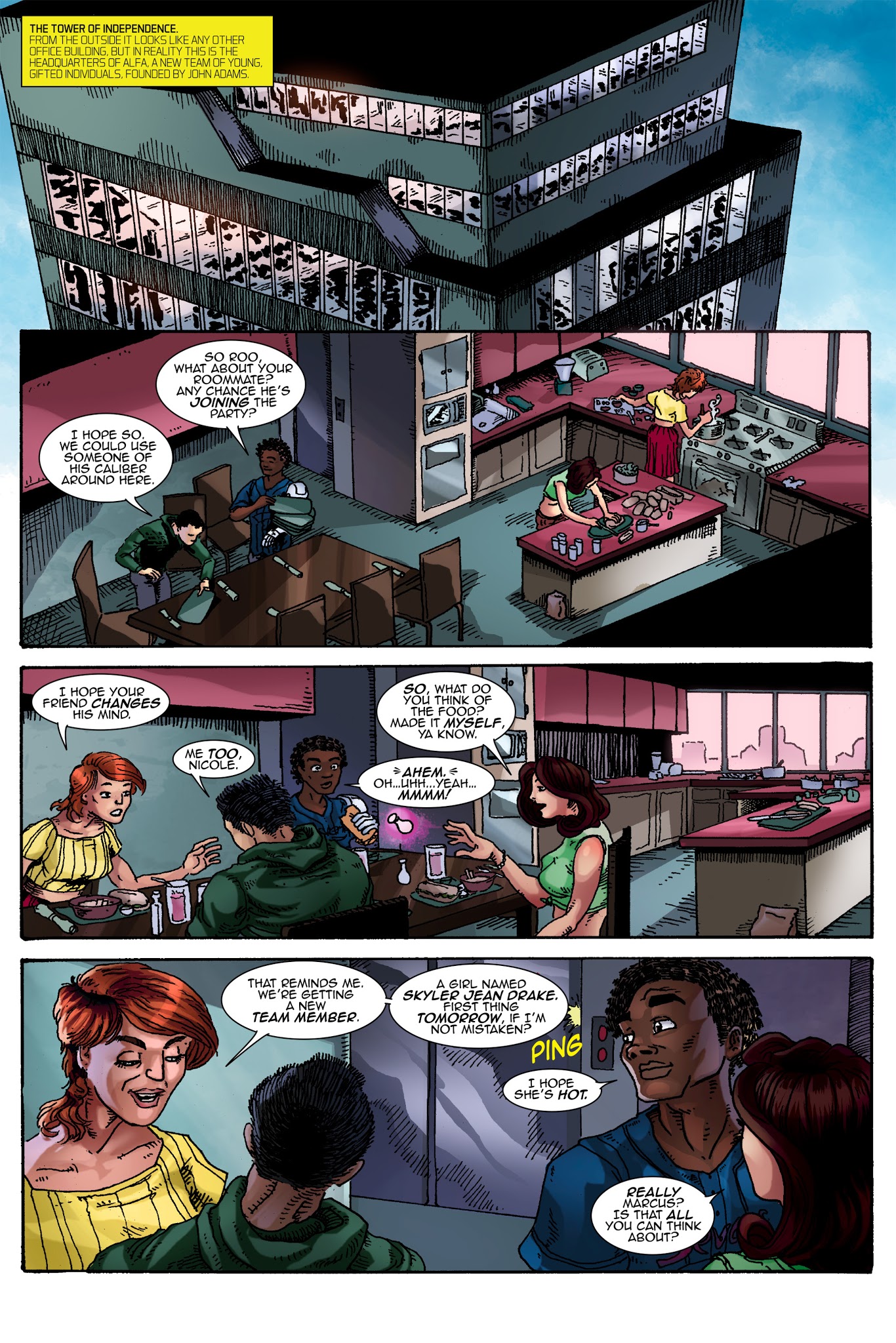 Read online ALFA, Vol. 1: Artifact comic -  Issue #1 - 23