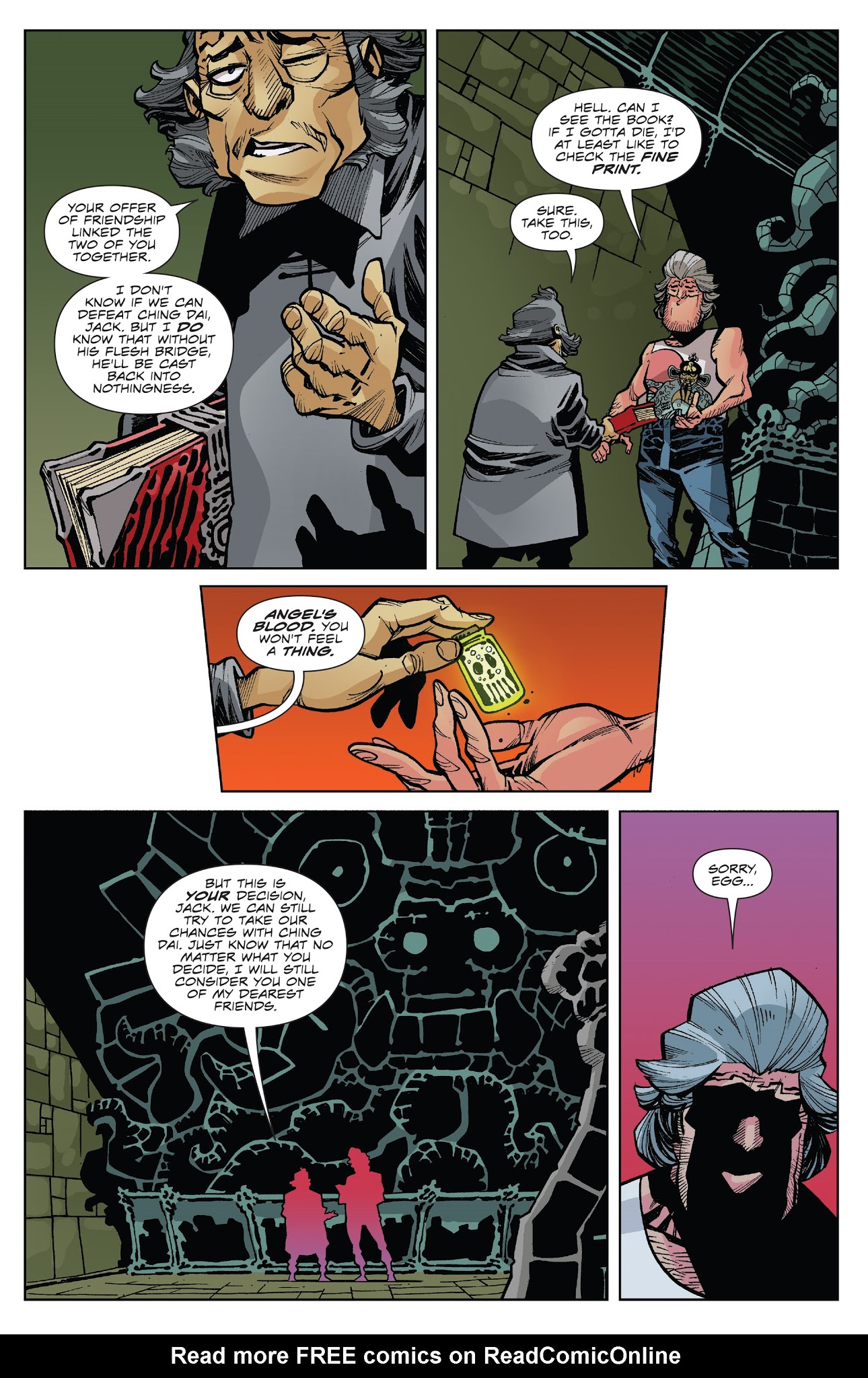 Read online Big Trouble in Little China: Old Man Jack comic -  Issue #8 - 5