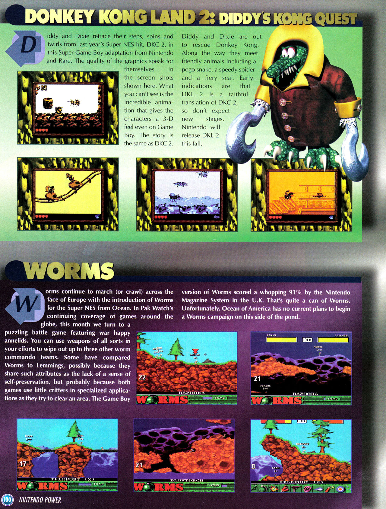 Read online Nintendo Power comic -  Issue #85 - 107