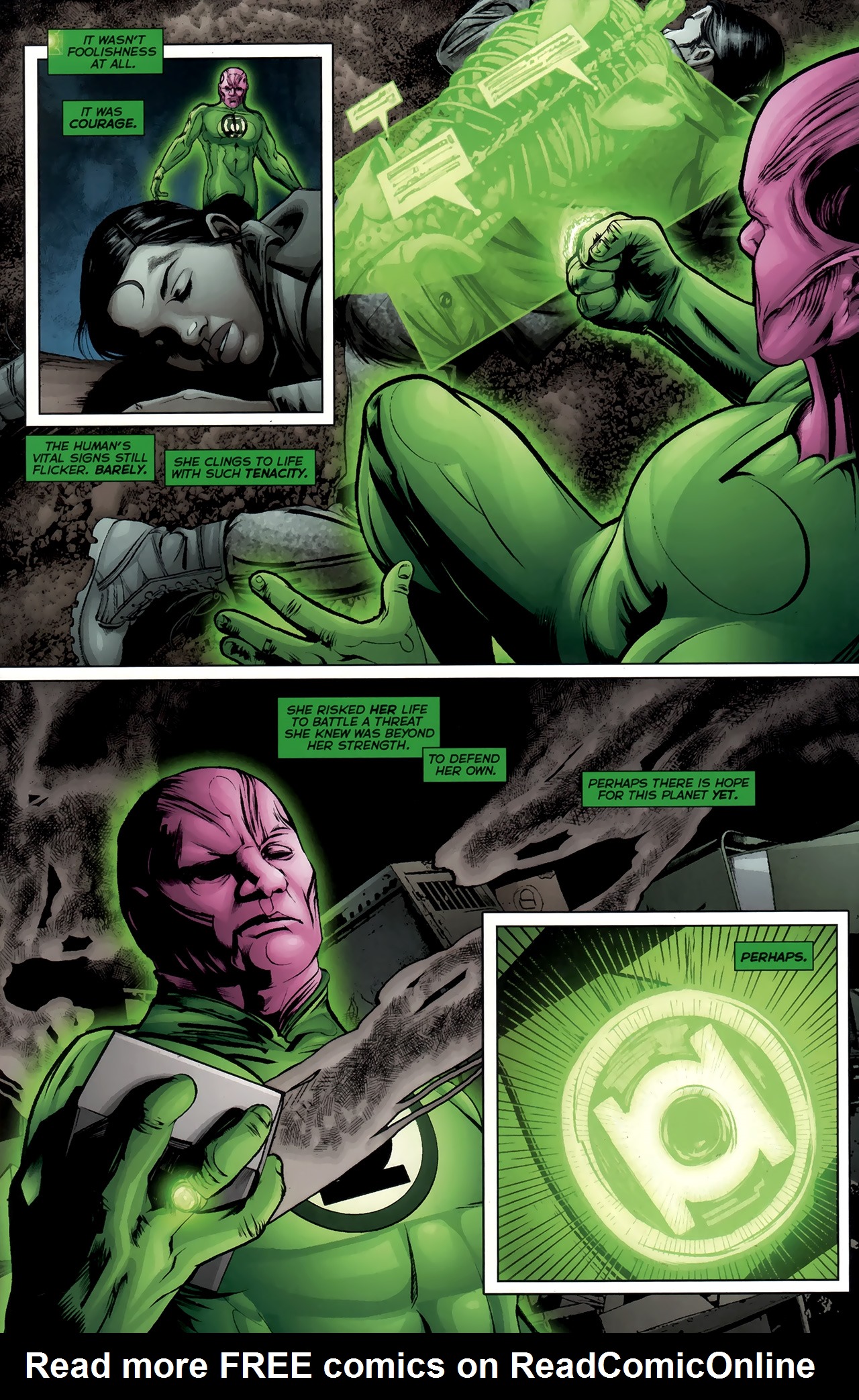 Read online Green Lantern Movie Prequel: Abin Sur comic -  Issue # Full - 17