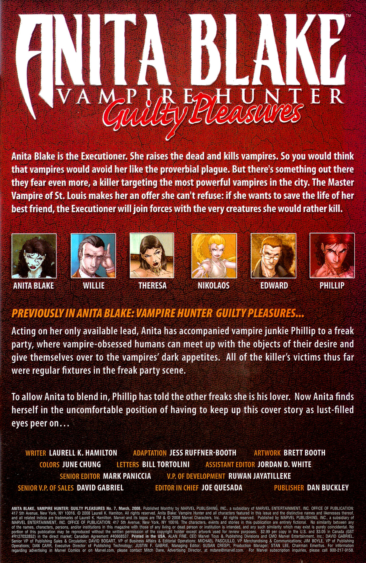 Read online Anita Blake, Vampire Hunter: Guilty Pleasures comic -  Issue #7 - 2