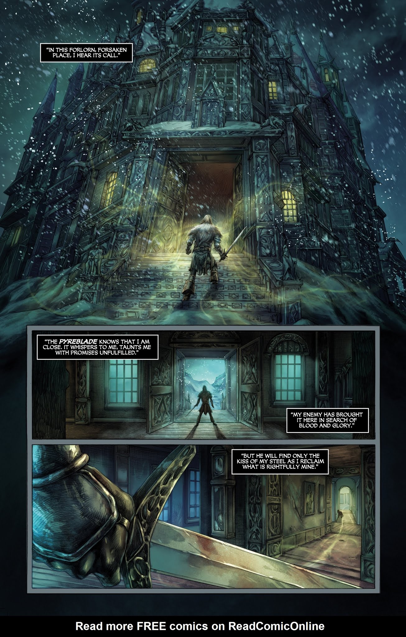 Read online Dark Souls: Winter's Spite comic -  Issue #4 - 5