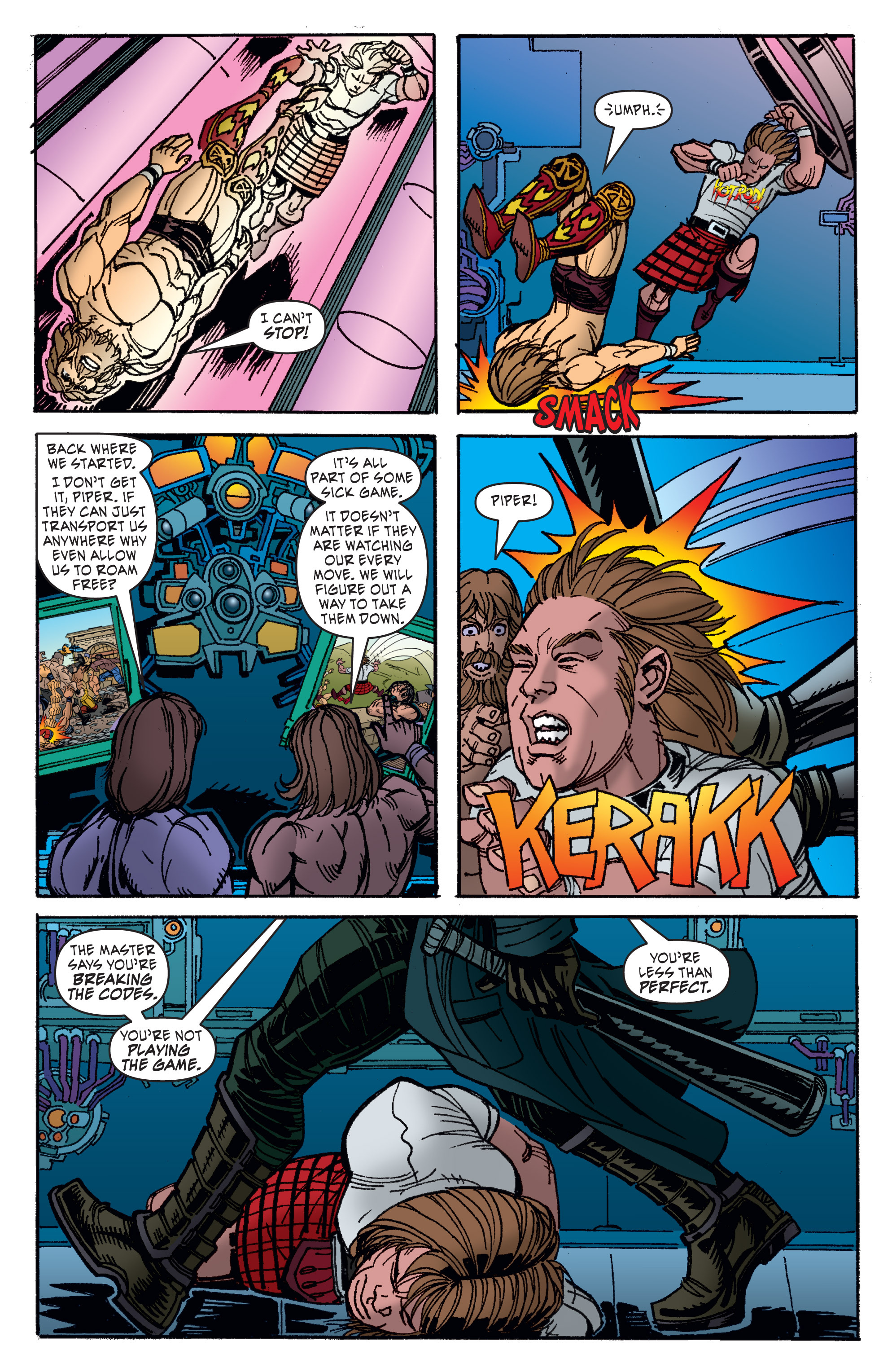 Read online WWE Superstars comic -  Issue #11 - 21