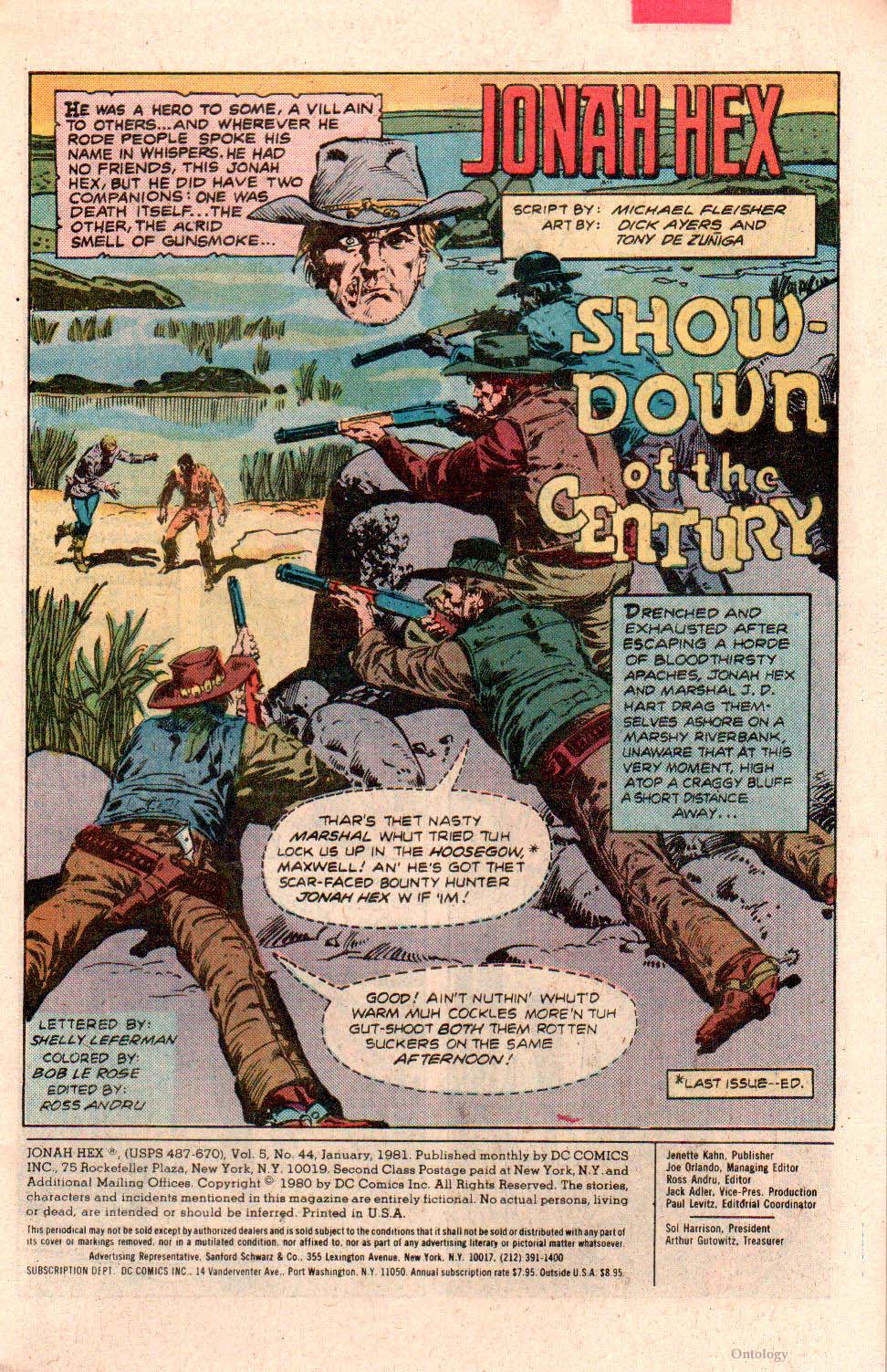 Read online Jonah Hex (1977) comic -  Issue #44 - 3