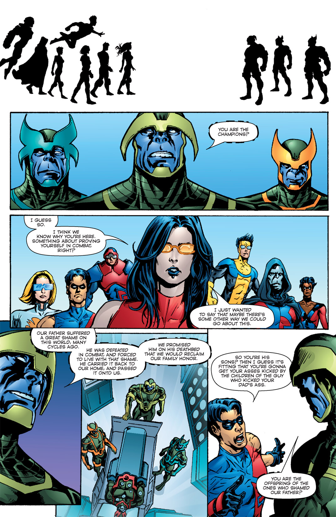 Read online Dynamo 5: Sins Of The Father comic -  Issue #2 - 17