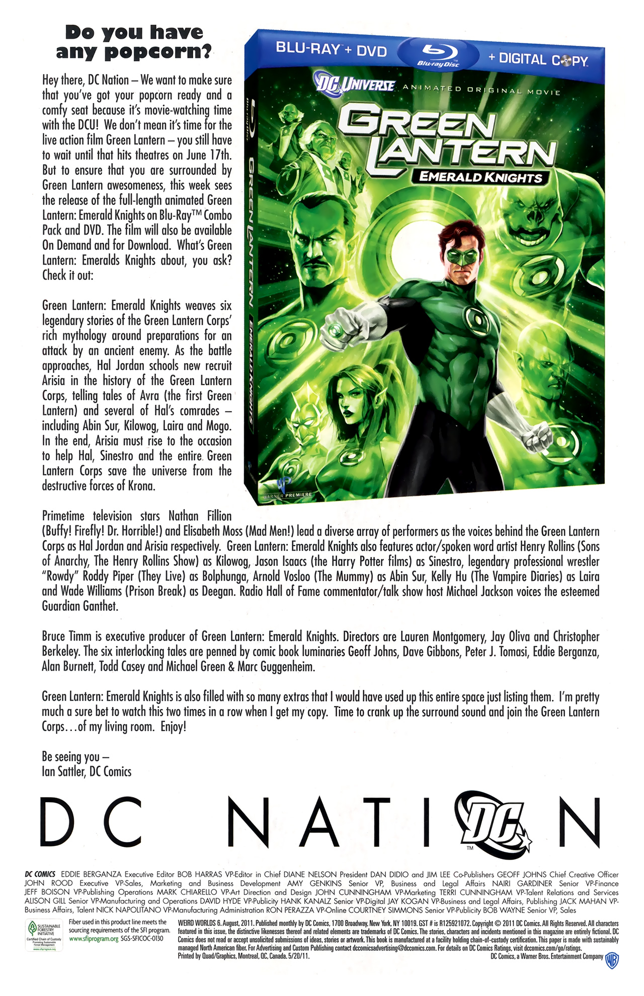 Read online Weird Worlds (2011) comic -  Issue #6 - 32