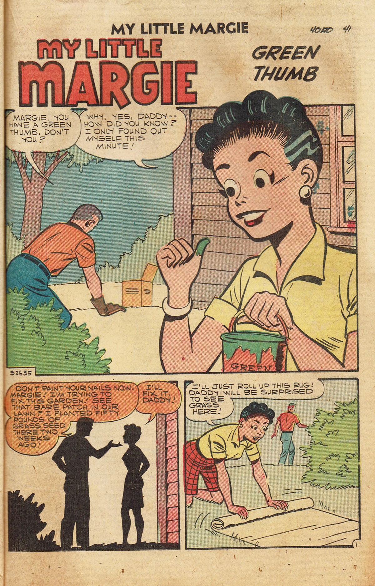 Read online My Little Margie (1954) comic -  Issue #20 - 42