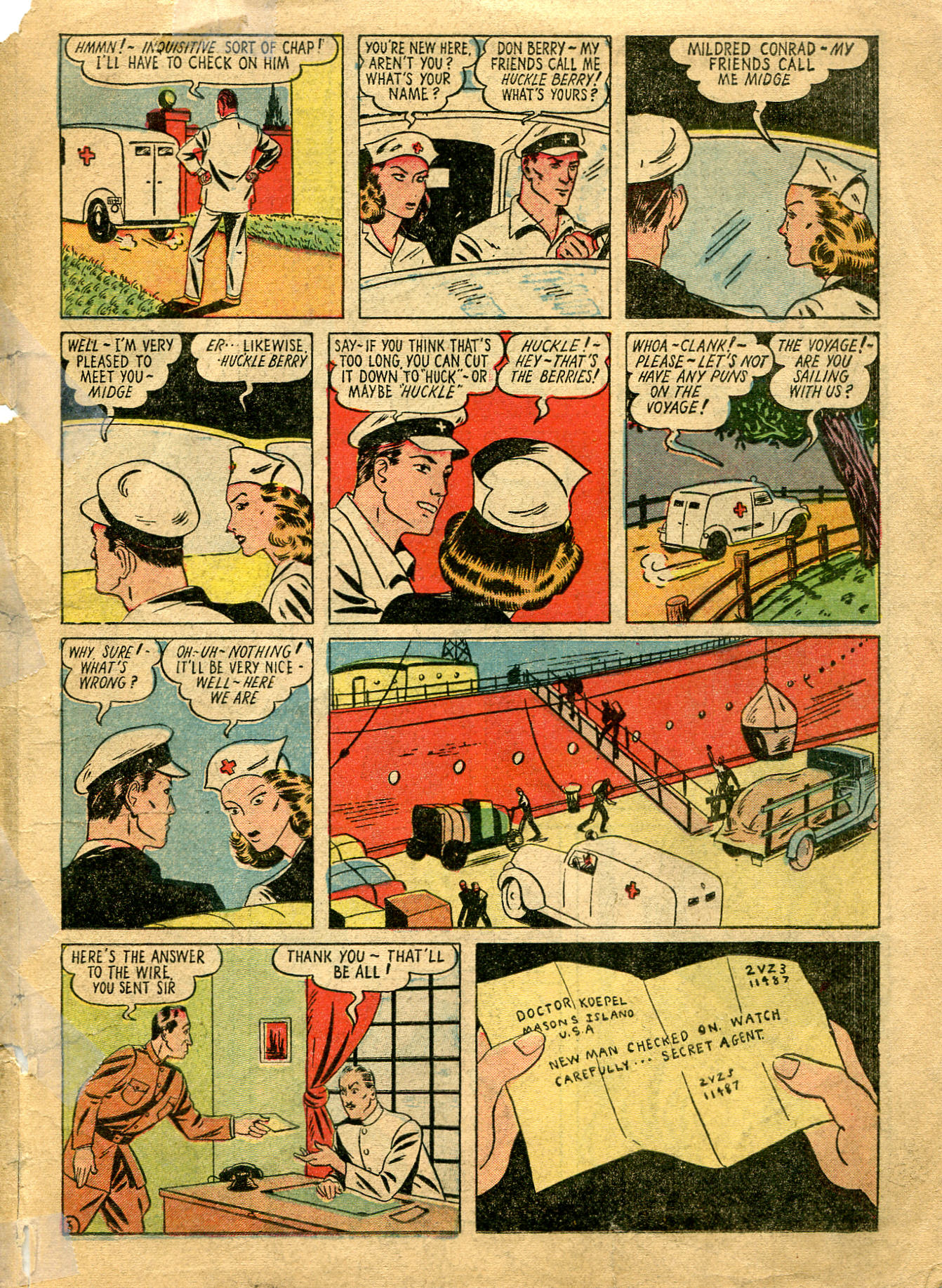 Read online Super Spy (1940) comic -  Issue #2 - 2