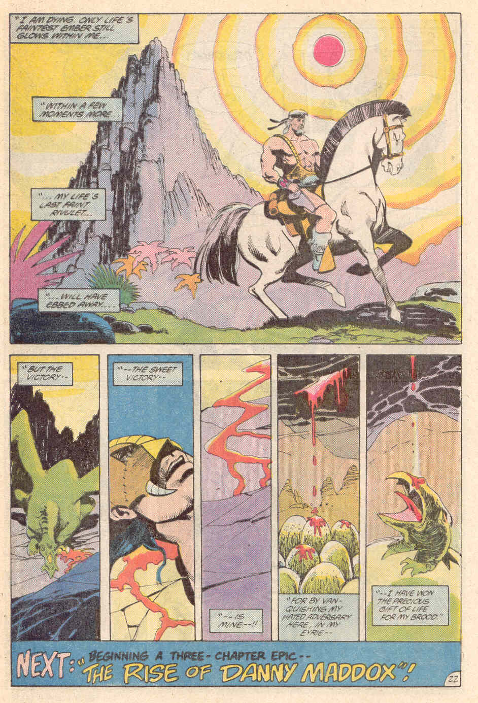 Read online Warlord (1976) comic -  Issue #128 - 22