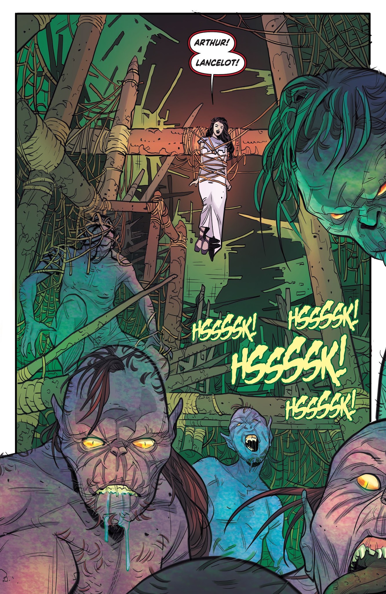 Read online Unholy Grail comic -  Issue #3 - 14