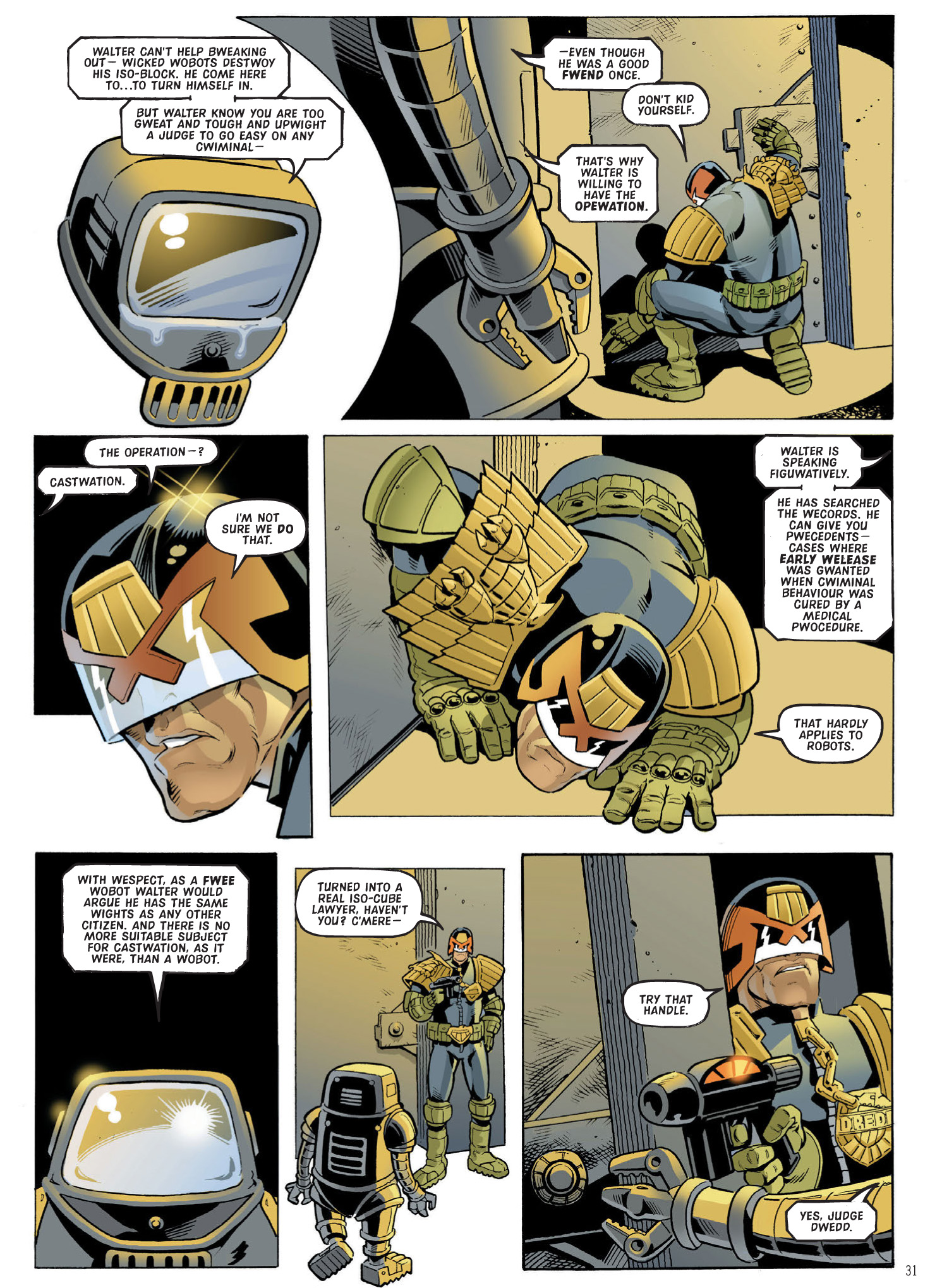 Read online Judge Dredd: The Complete Case Files comic -  Issue # TPB 31 - 32