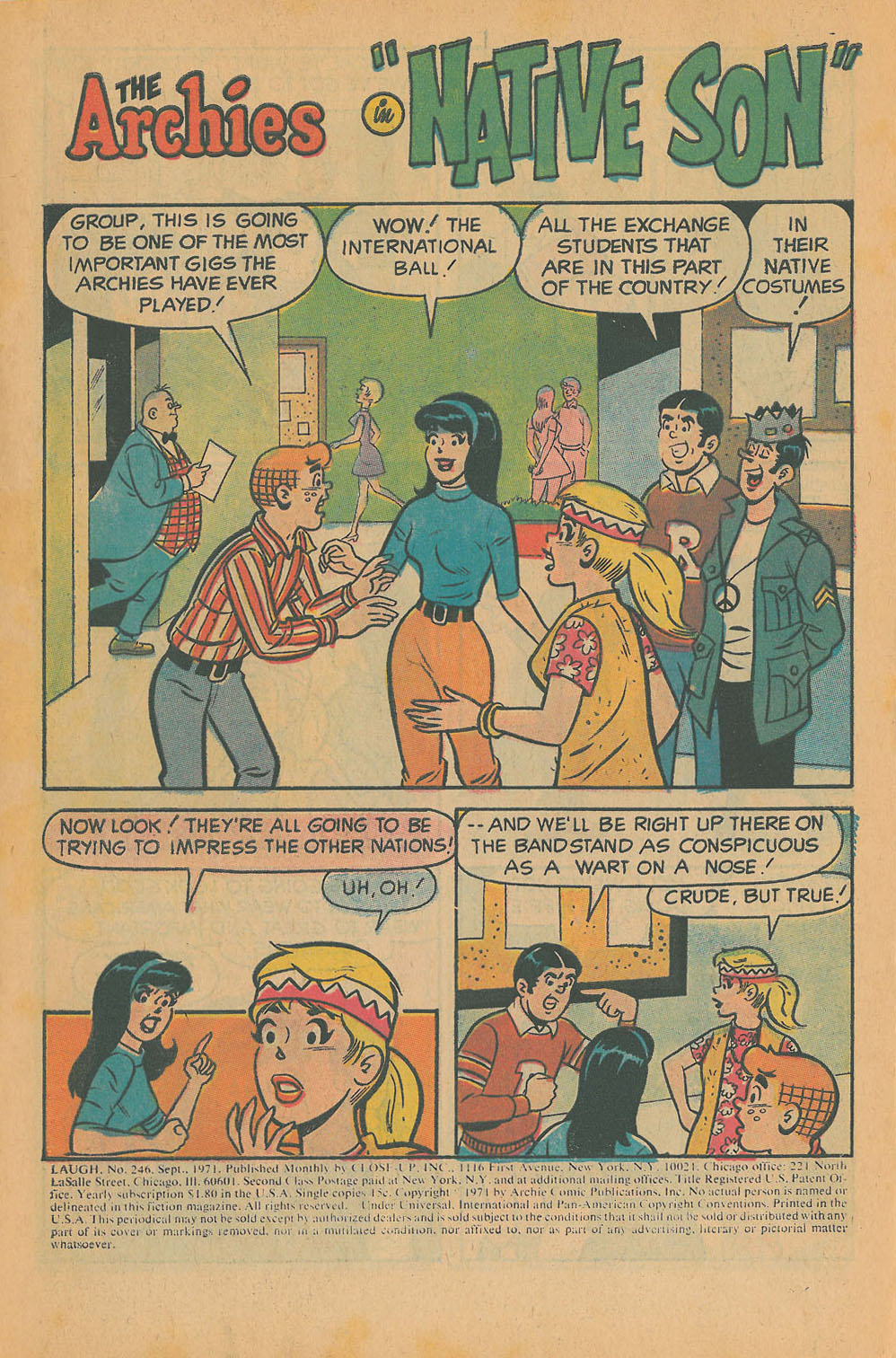Read online Laugh (Comics) comic -  Issue #246 - 3