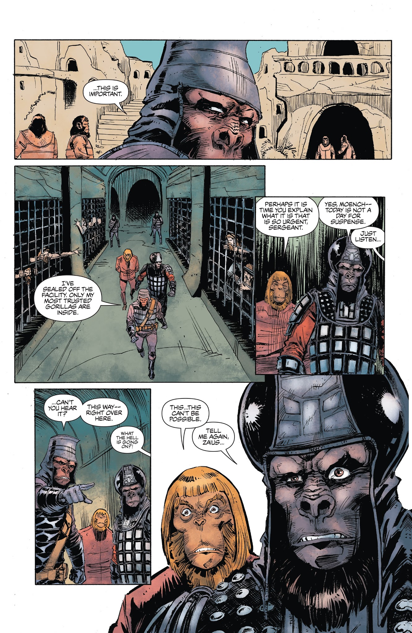 Read online Planet of the Apes: Ursus comic -  Issue #1 - 22