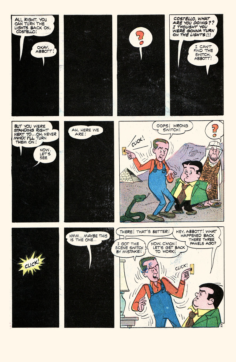 Read online Abbott & Costello comic -  Issue #2 - 4