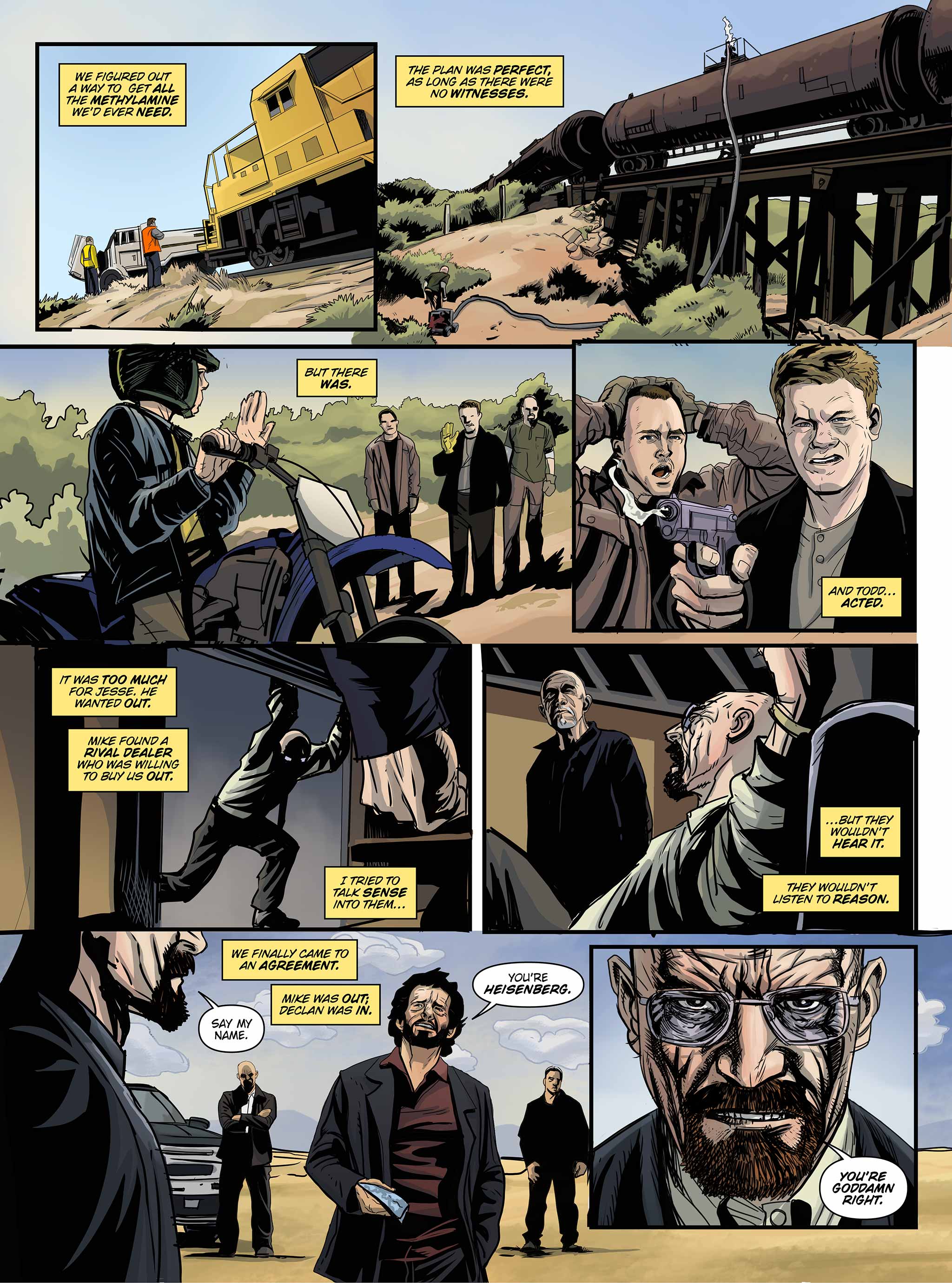 Read online Breaking Bad: All Bad Things comic -  Issue # Full - 19