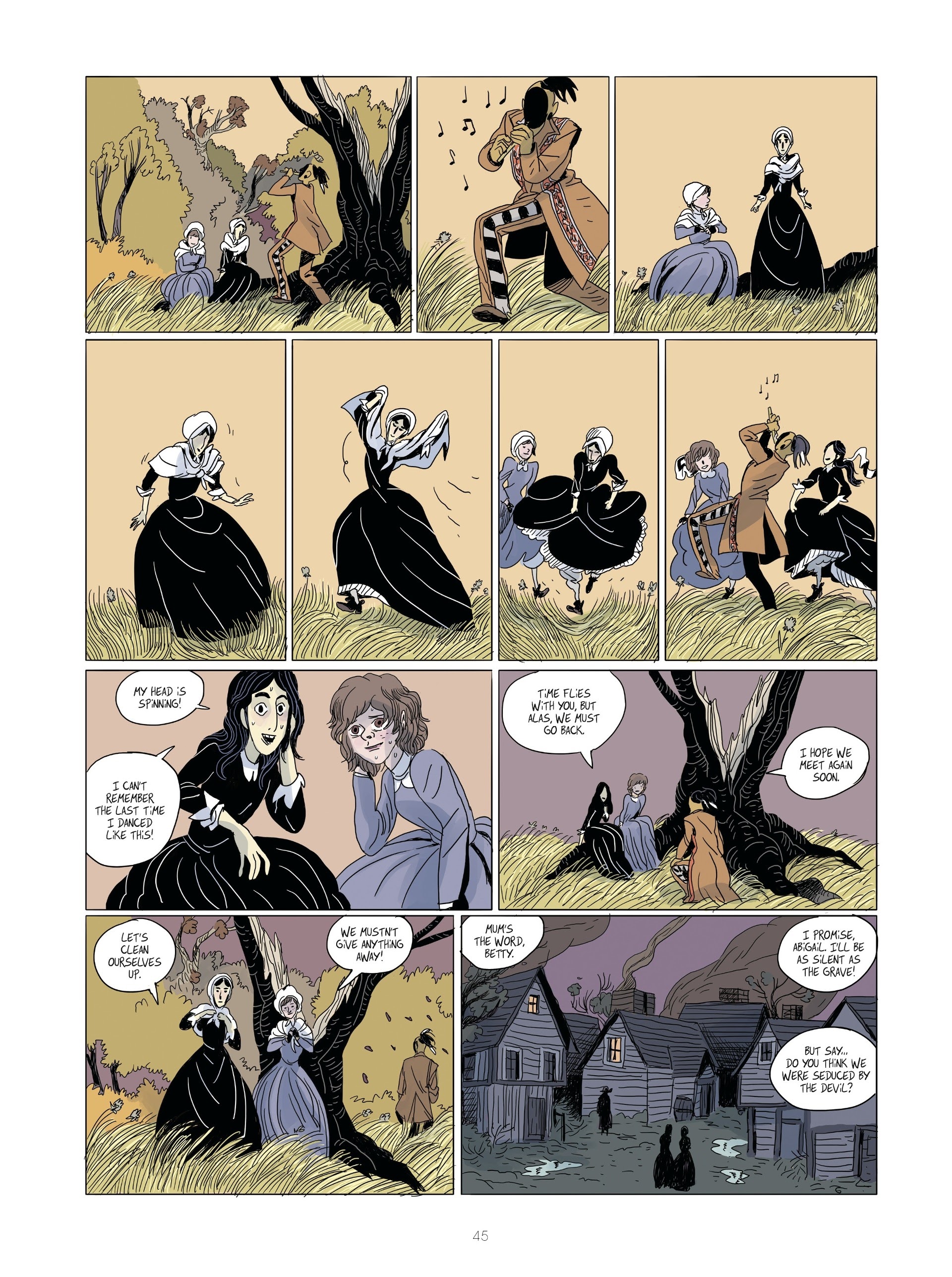 Read online The Daughters of Salem comic -  Issue # TPB 1 - 47
