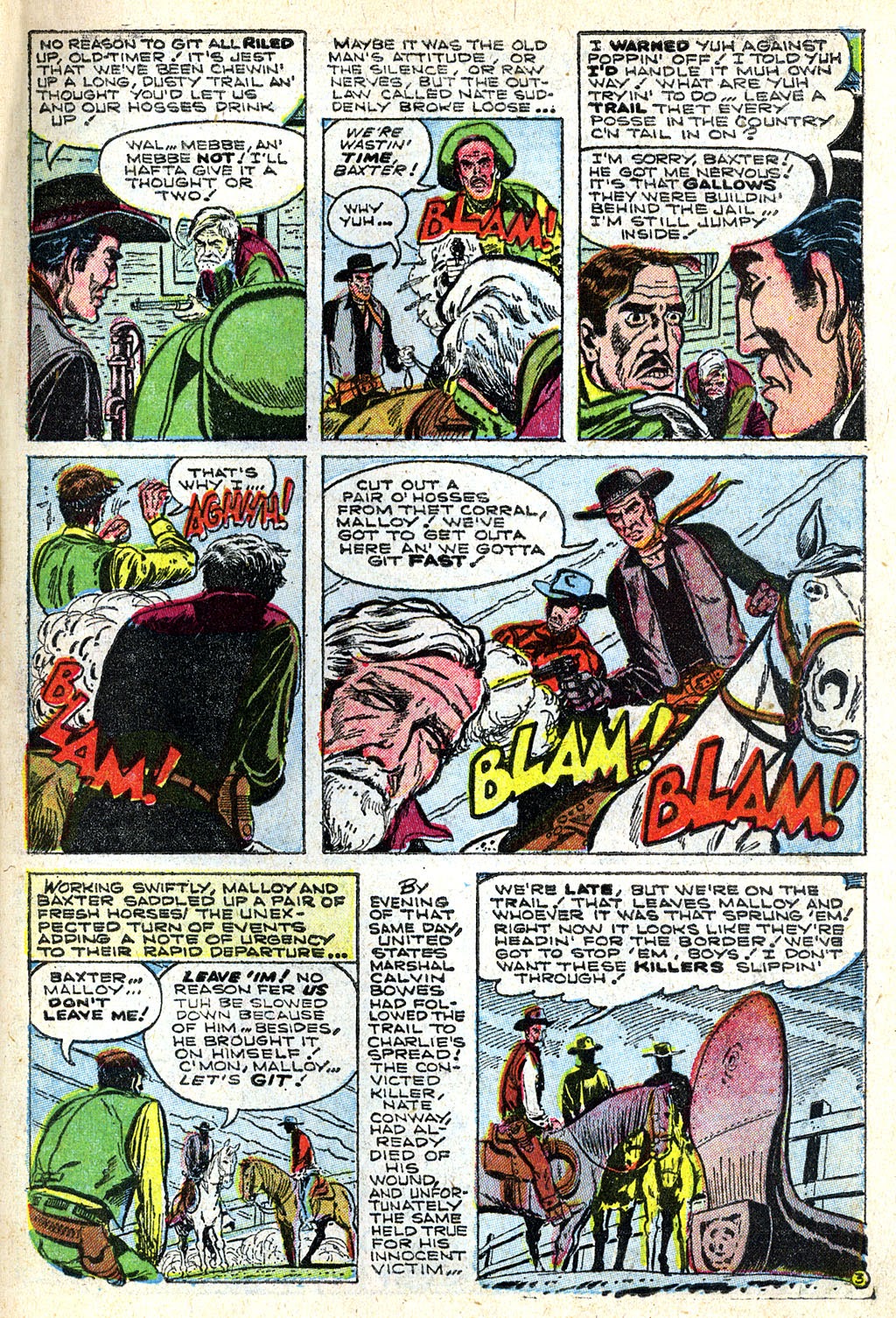 Read online Western Outlaws (1954) comic -  Issue #1 - 29
