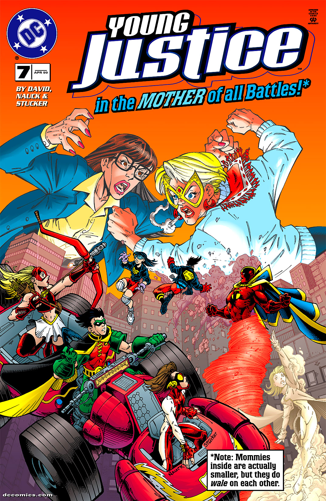 Read online Young Justice (1998) comic -  Issue #7 - 1