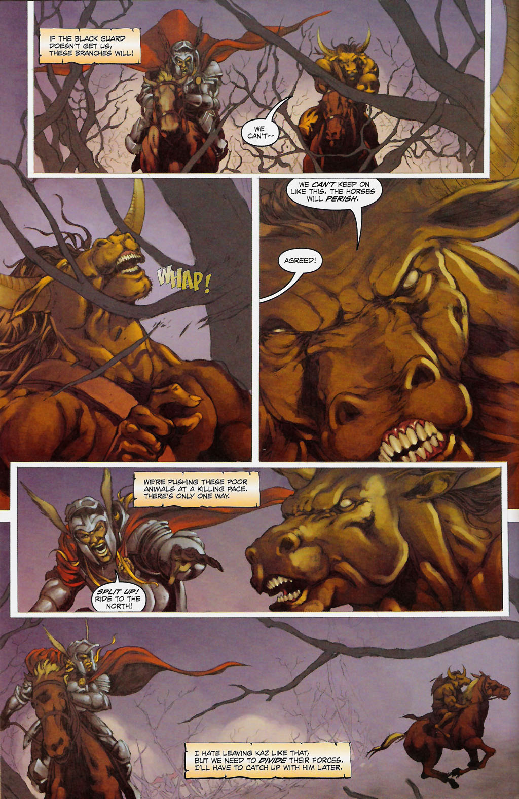 Read online Dragonlance: The Legend of Huma comic -  Issue #6 - 8