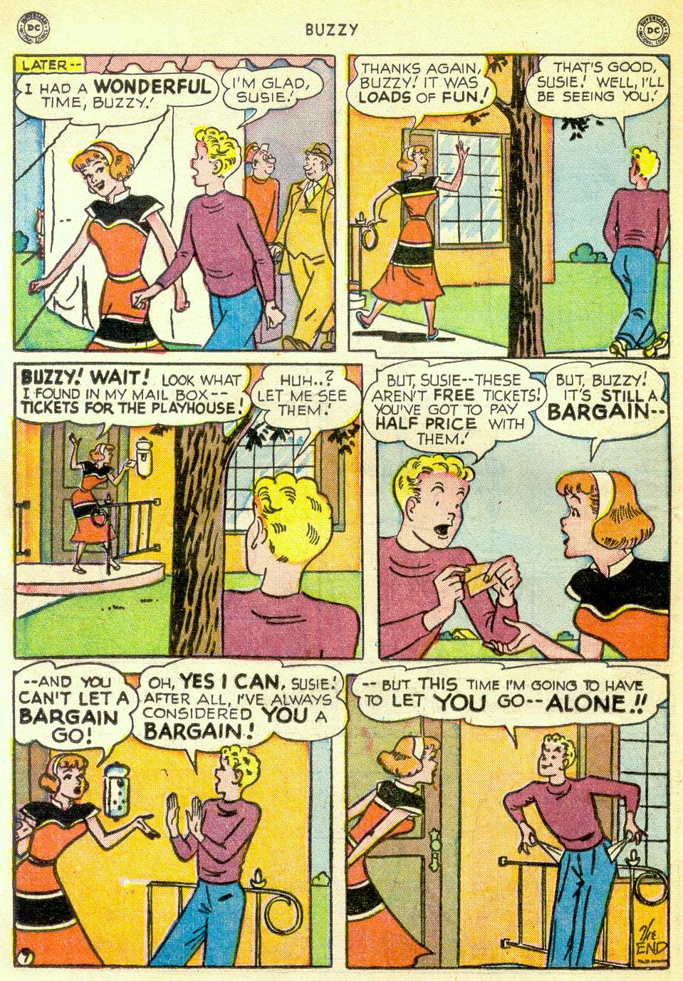 Read online Buzzy comic -  Issue #29 - 34