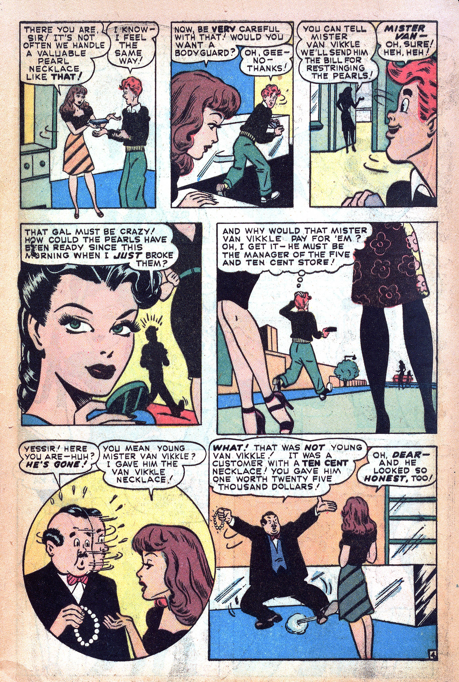 Read online Willie Comics (1946) comic -  Issue #10 - 13