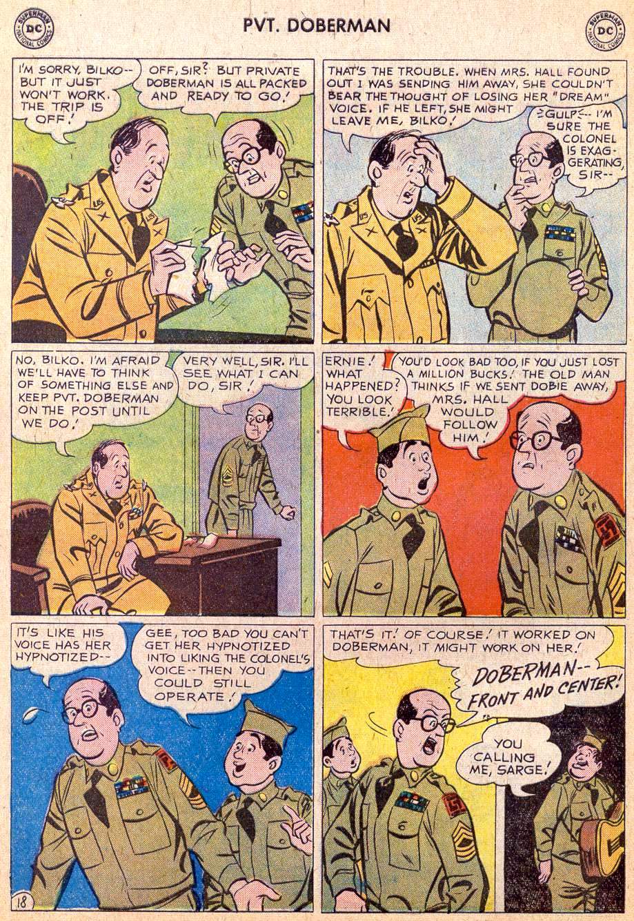 Read online Sgt. Bilko's Pvt. Doberman comic -  Issue #11 - 24