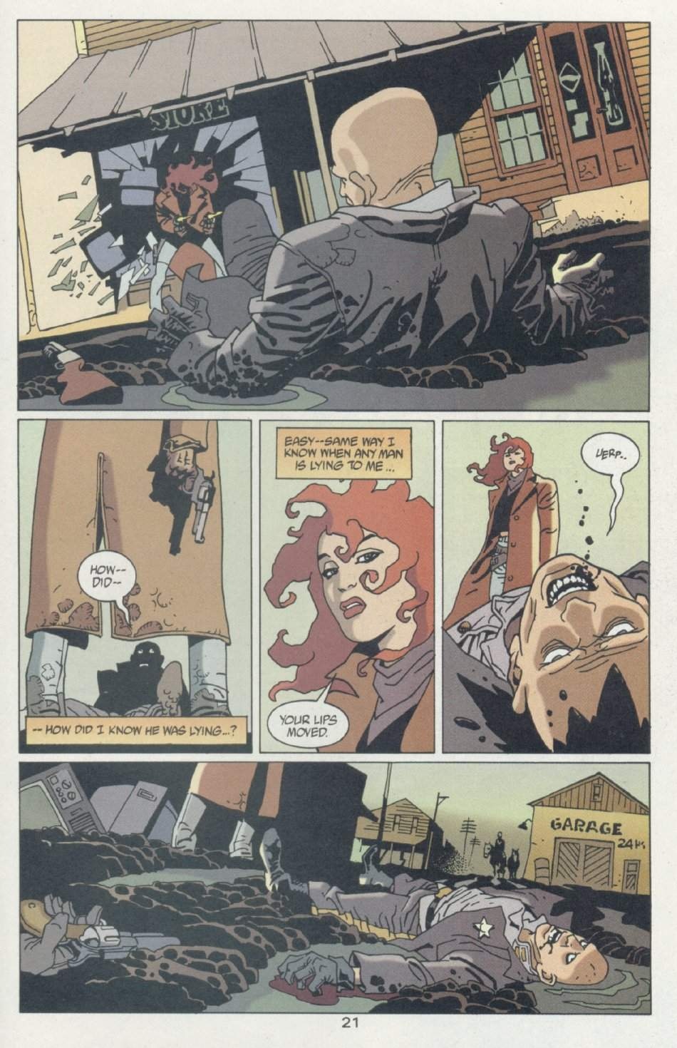 Read online Weird Western Tales (2001) comic -  Issue #3 - 23